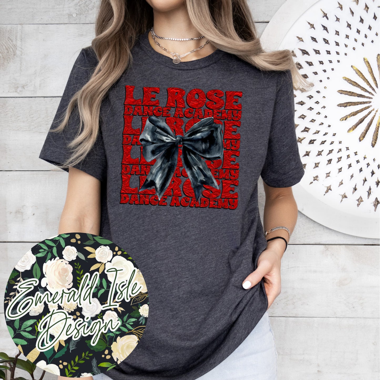 Le Rose Dance Academy Repeat Bow Design