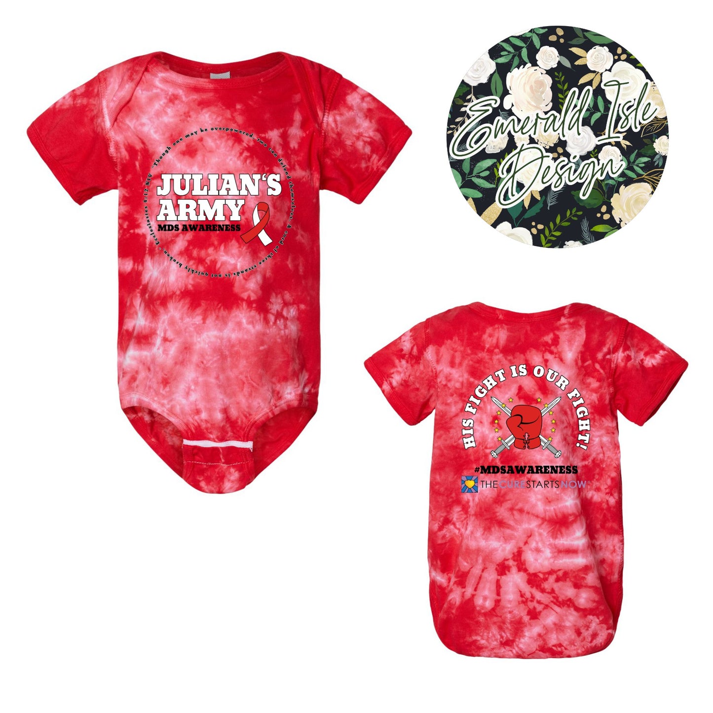 Julian's Army Tie Dye T-Shirt