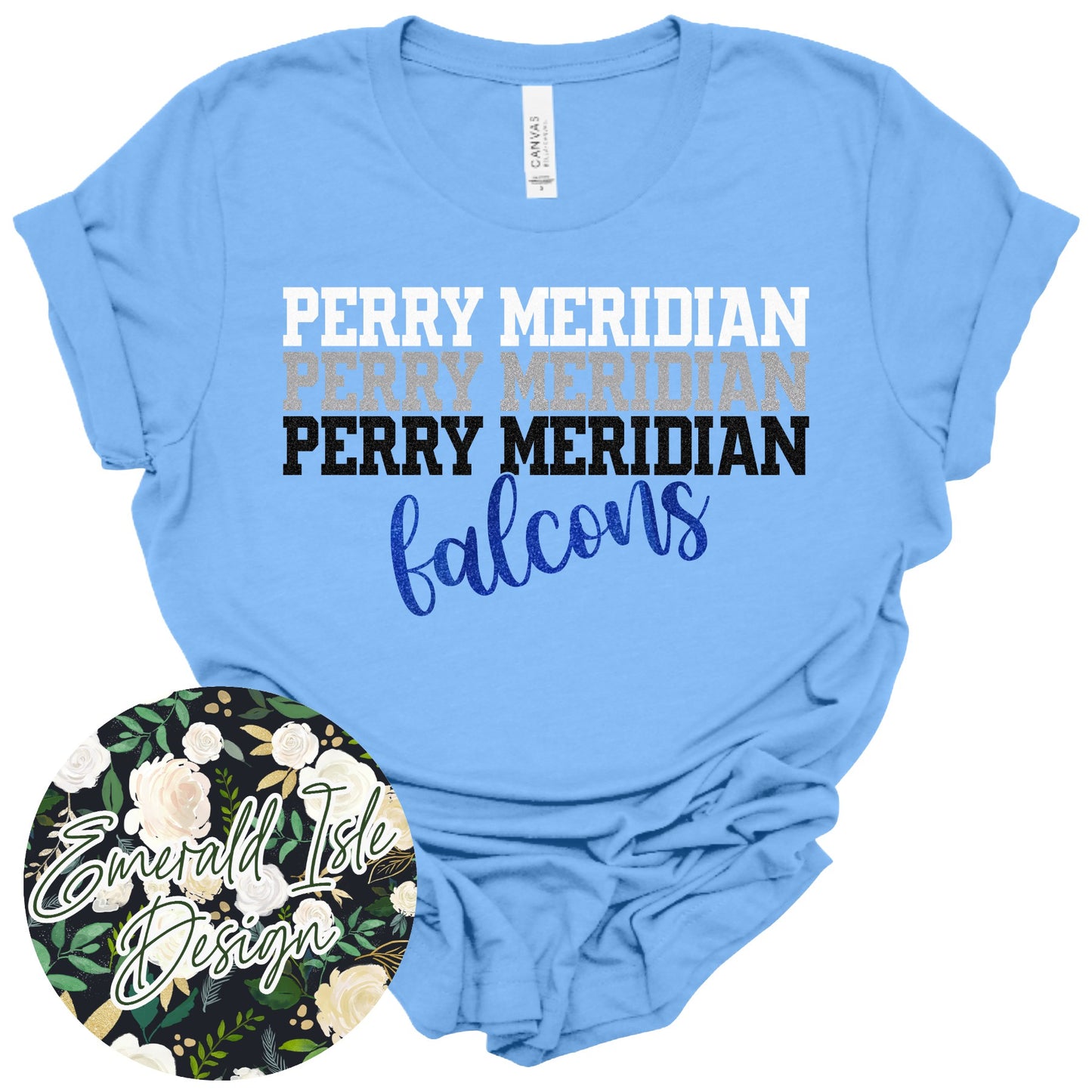 **GLITTER** Stacked Perry Meridian Design