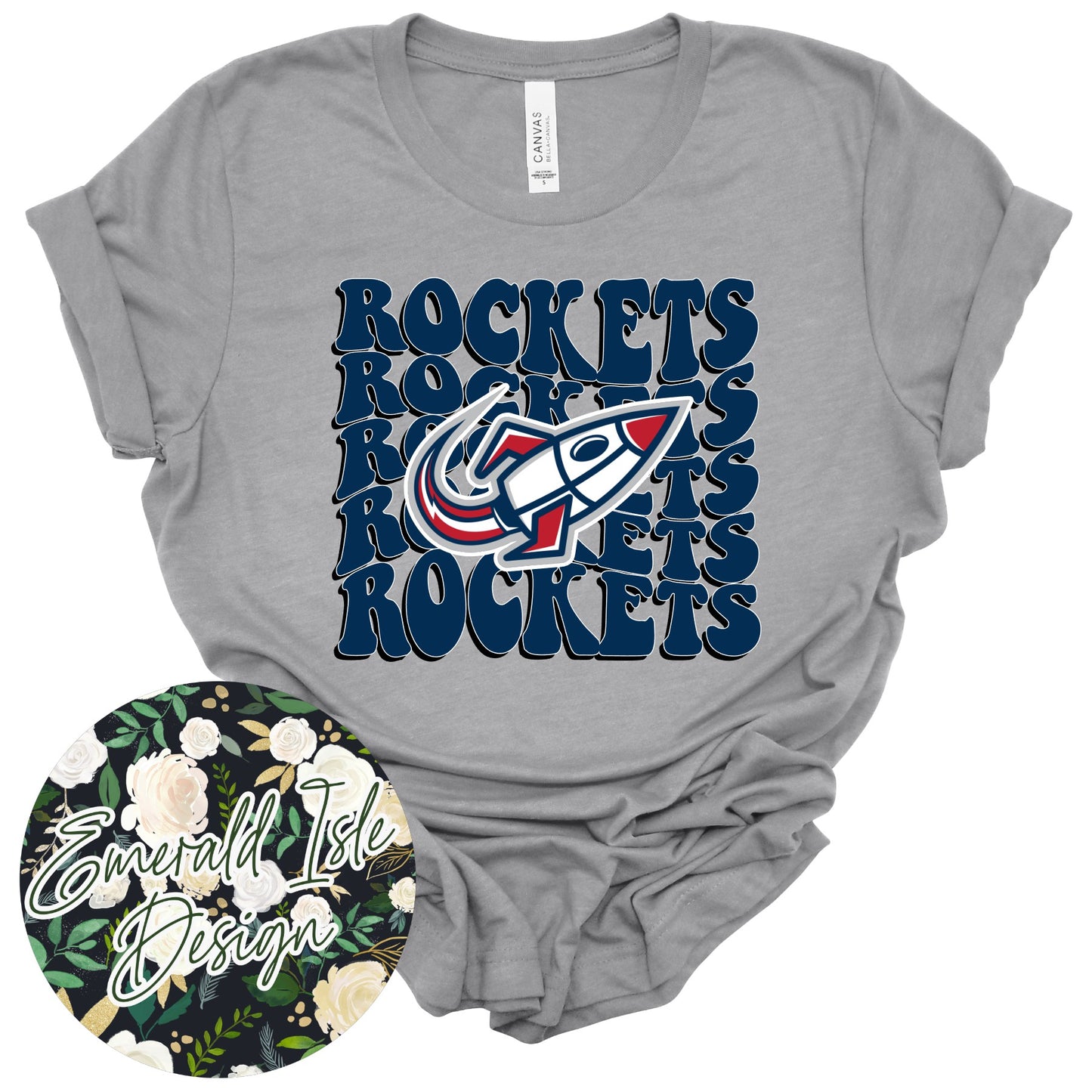 Rosa Parks Rockets Groovy Repeat Design