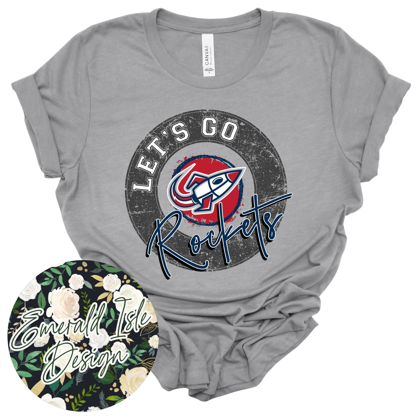 Let's Go Rosa Parks Rockets Design