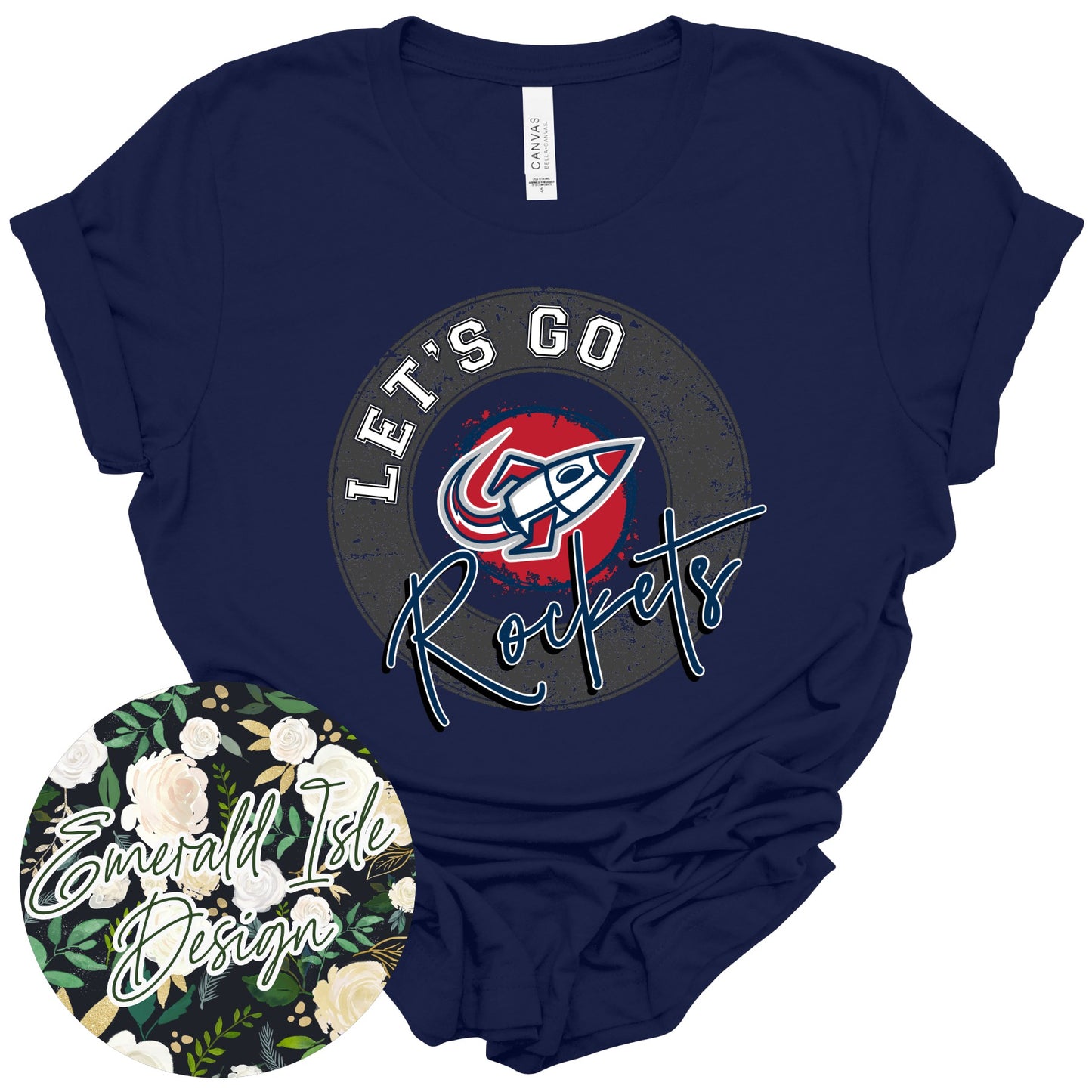 Let's Go Rosa Parks Rockets Design