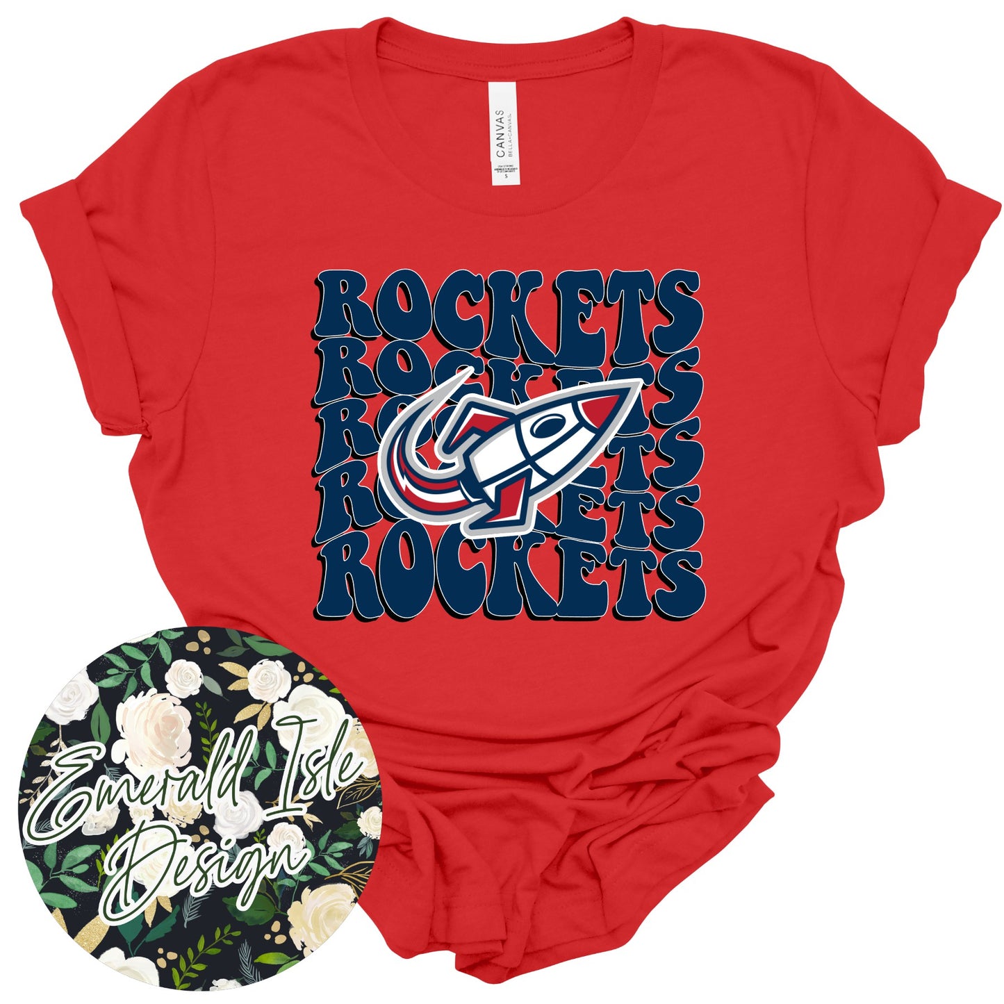 Rosa Parks Rockets Groovy Repeat Design