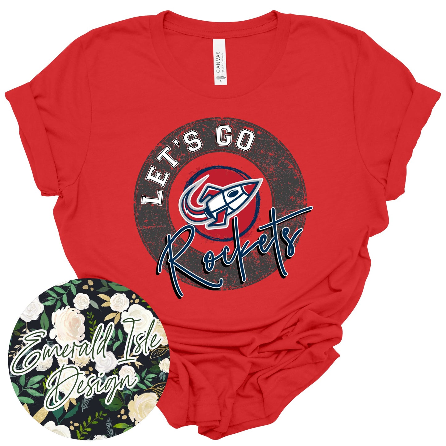 Let's Go Rosa Parks Rockets Design