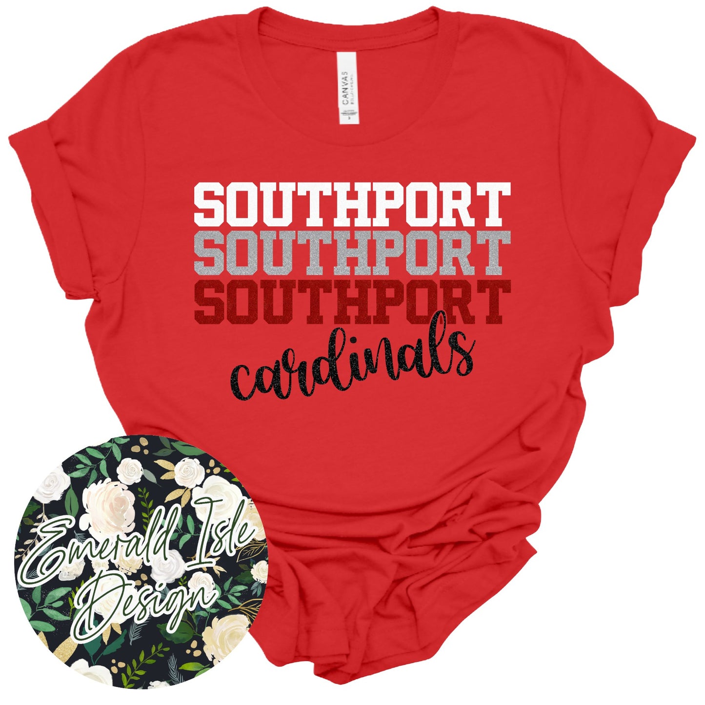 **GLITTER** Stacked Southport Design