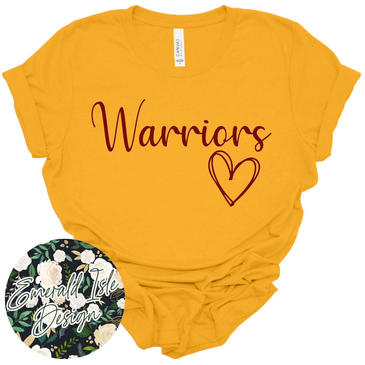 Sketch Heart St. Barnabas Warriors