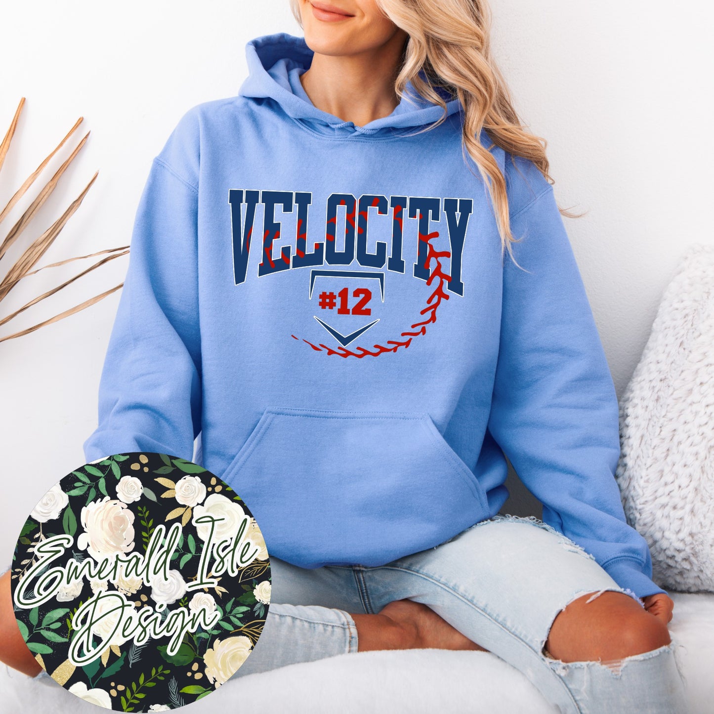 Velocity Baseball Custom Number Design