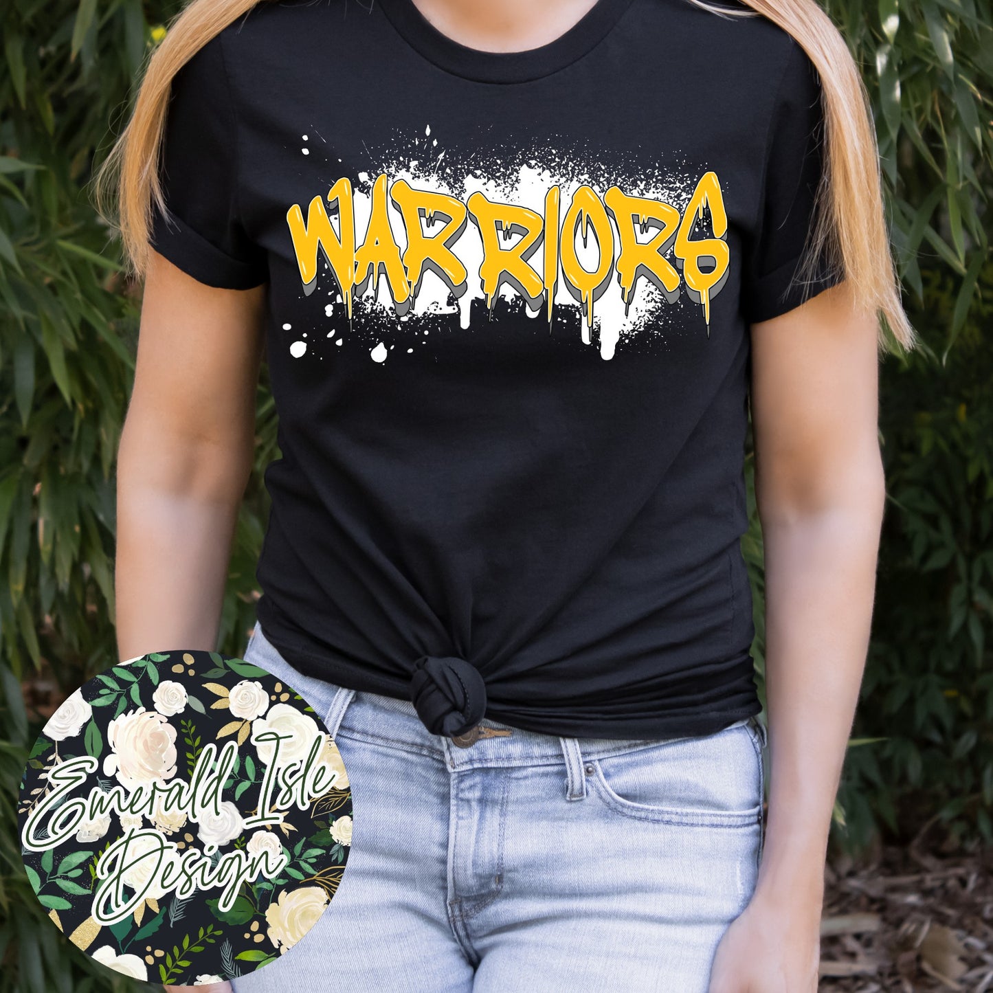 Warren Central Warriors Drip Design