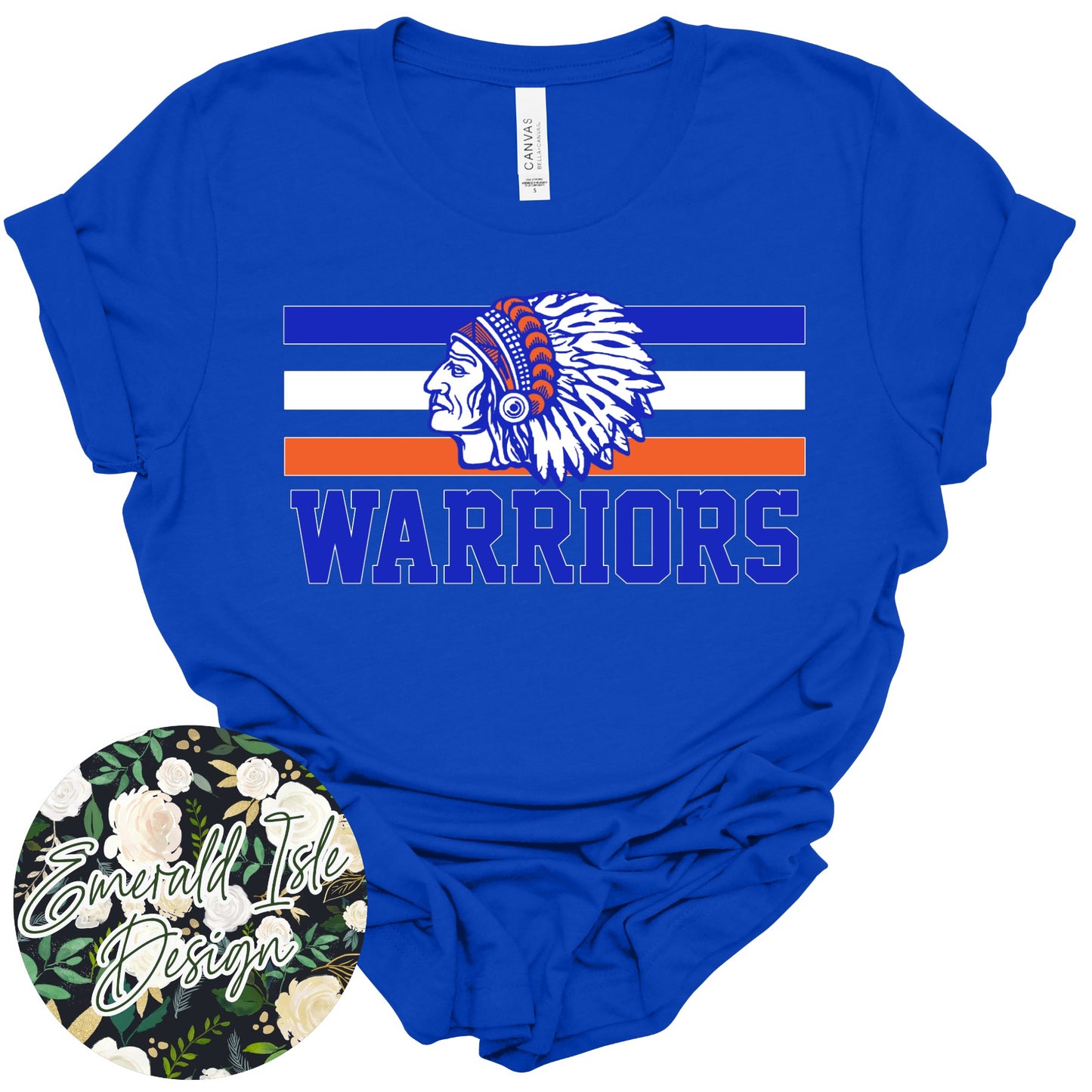 Warriors Stripes Design
