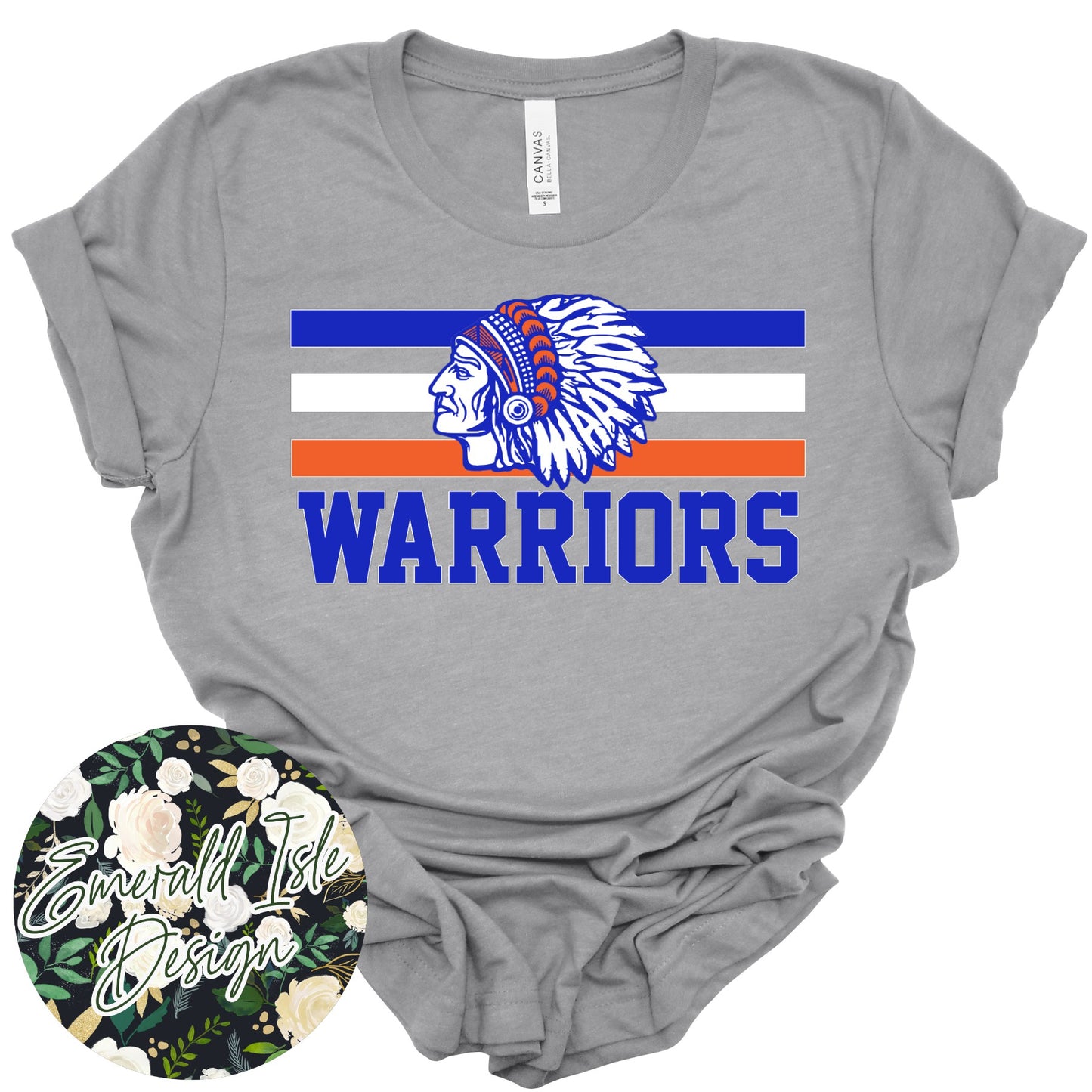 Warriors Stripes Design