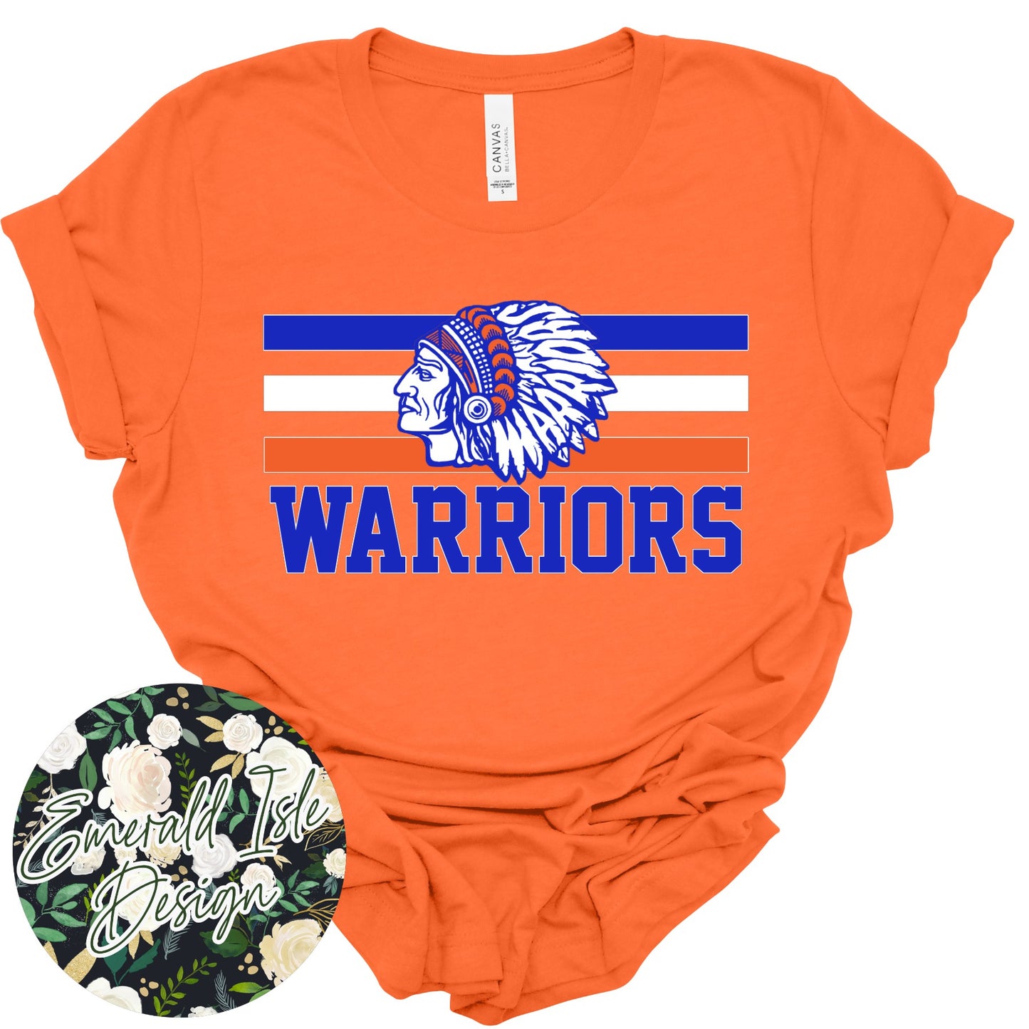 Warriors Stripes Design