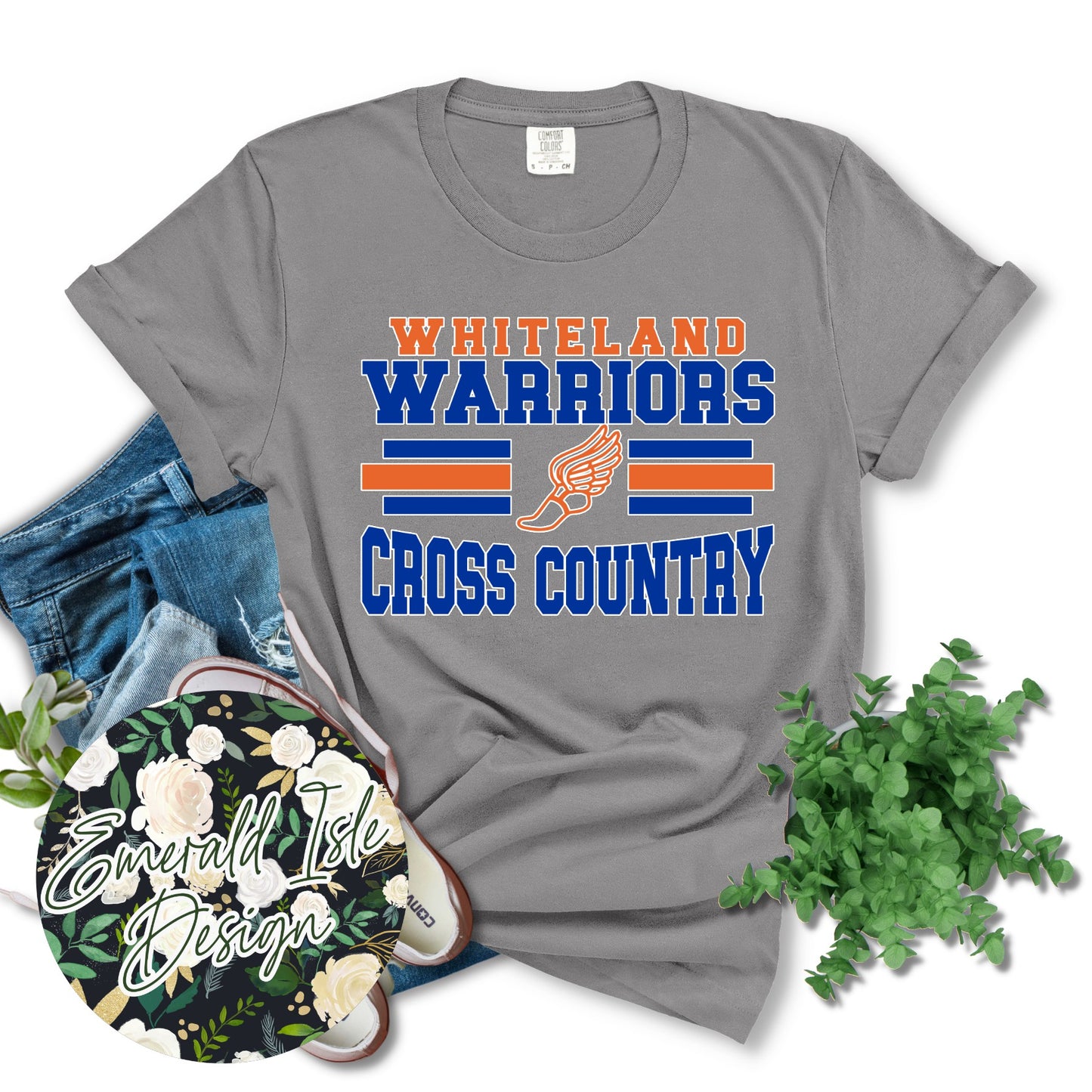 Whiteland Warriors Cross Country Design