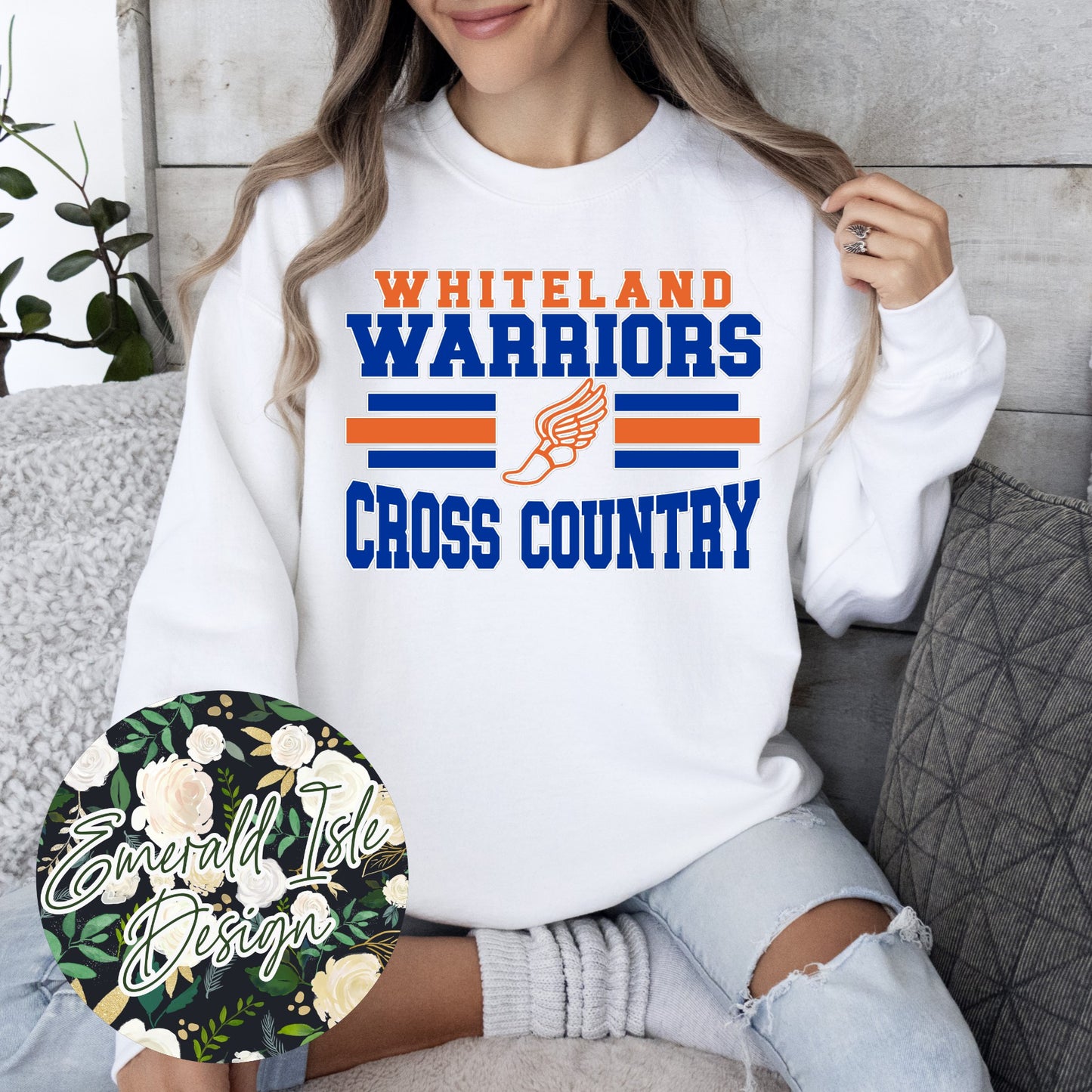 Whiteland Warriors Cross Country Design
