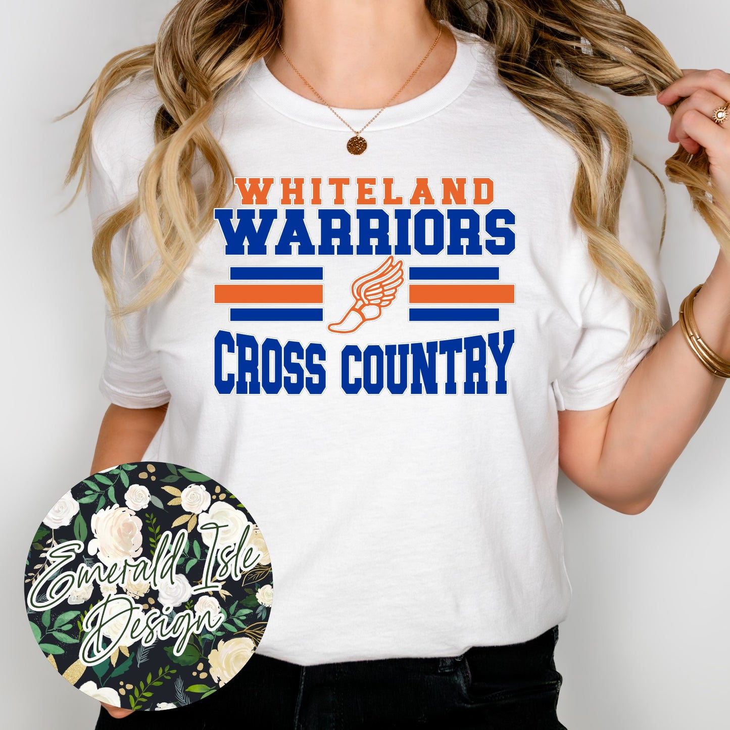 Whiteland Warriors Cross Country Design