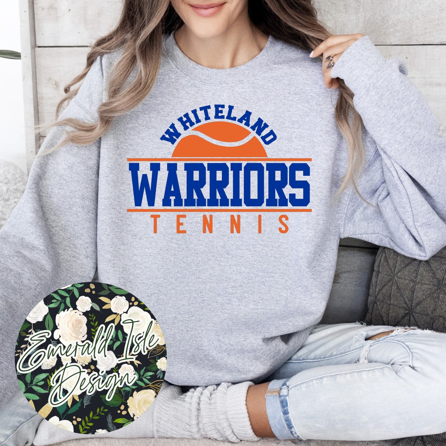 Whiteland Warriors Tennis Design