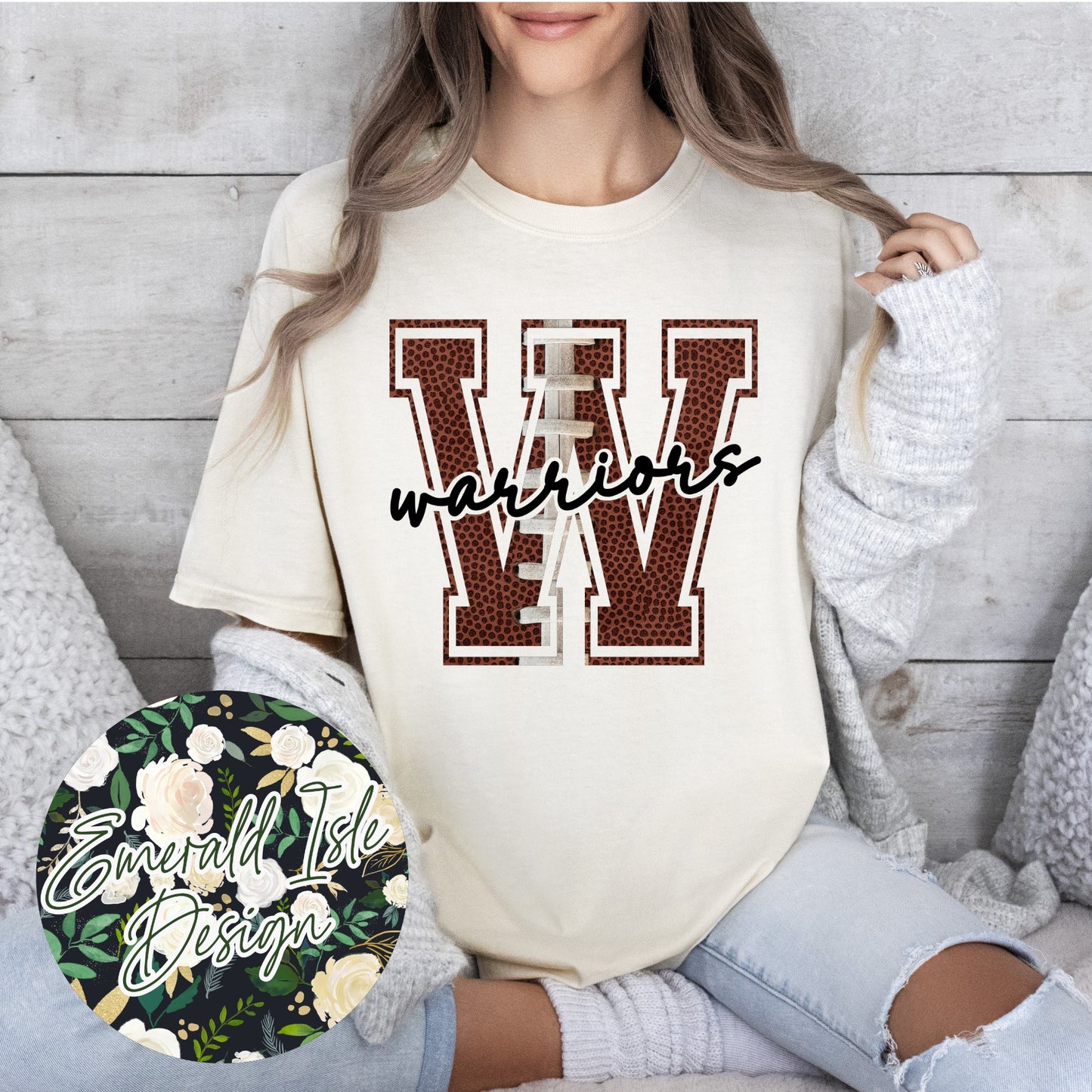 Whiteland Warriors Football Design