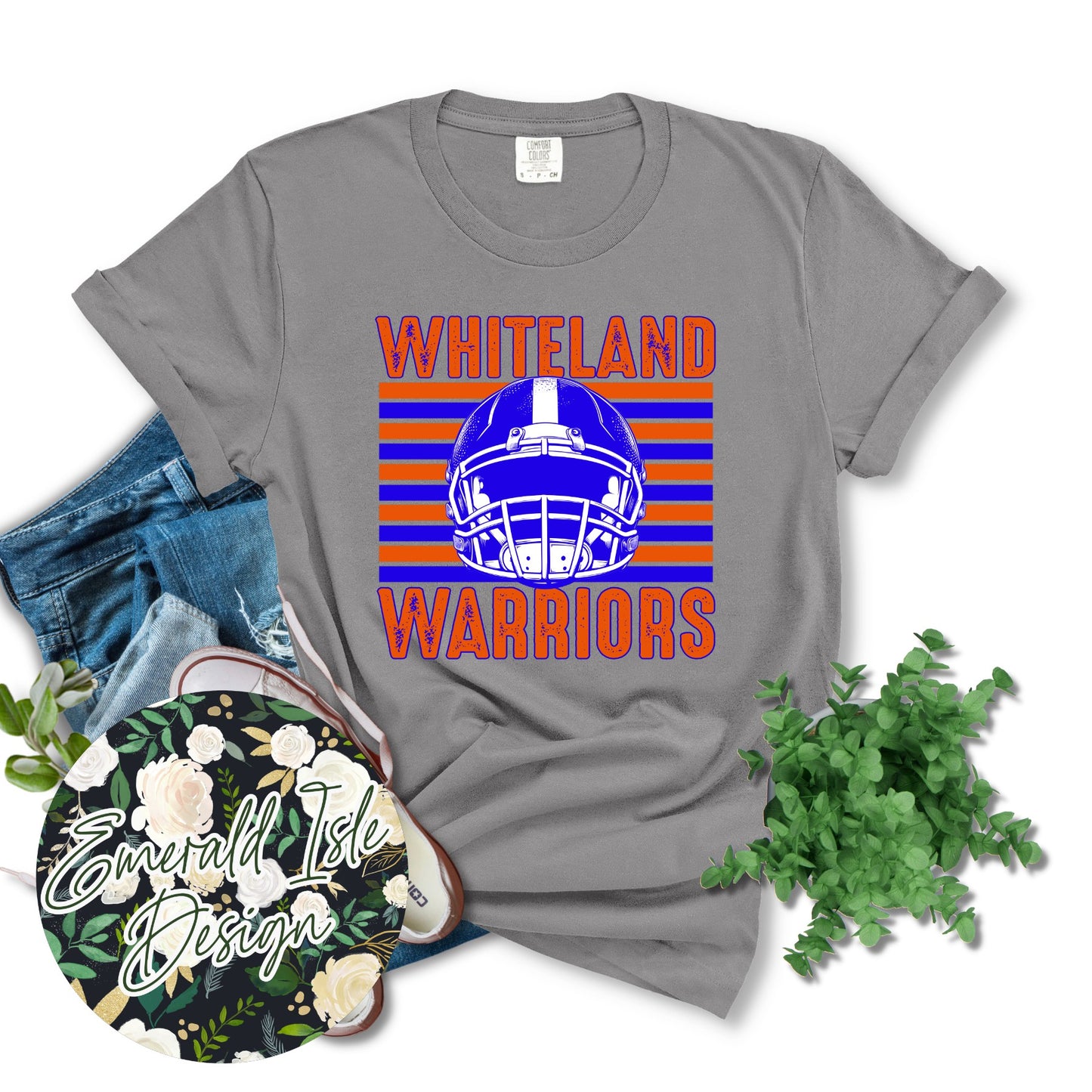Whiteland Football Helmet Design