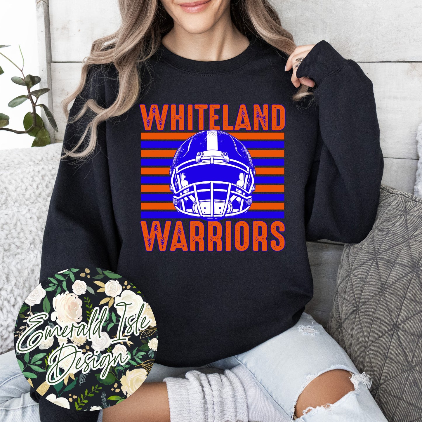 Whiteland Football Helmet Design