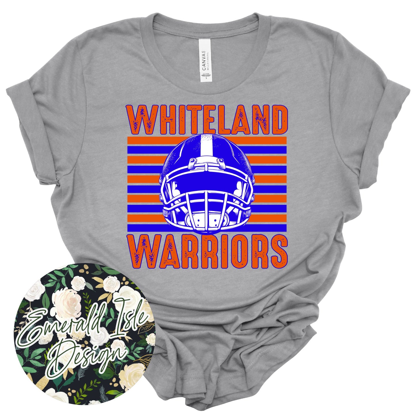 Whiteland Football Helmet Design