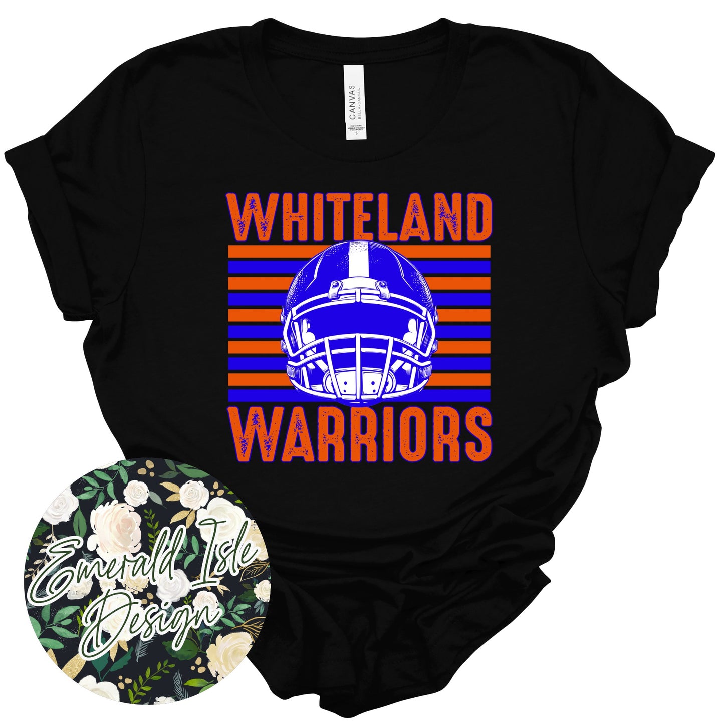 Whiteland Football Helmet Design