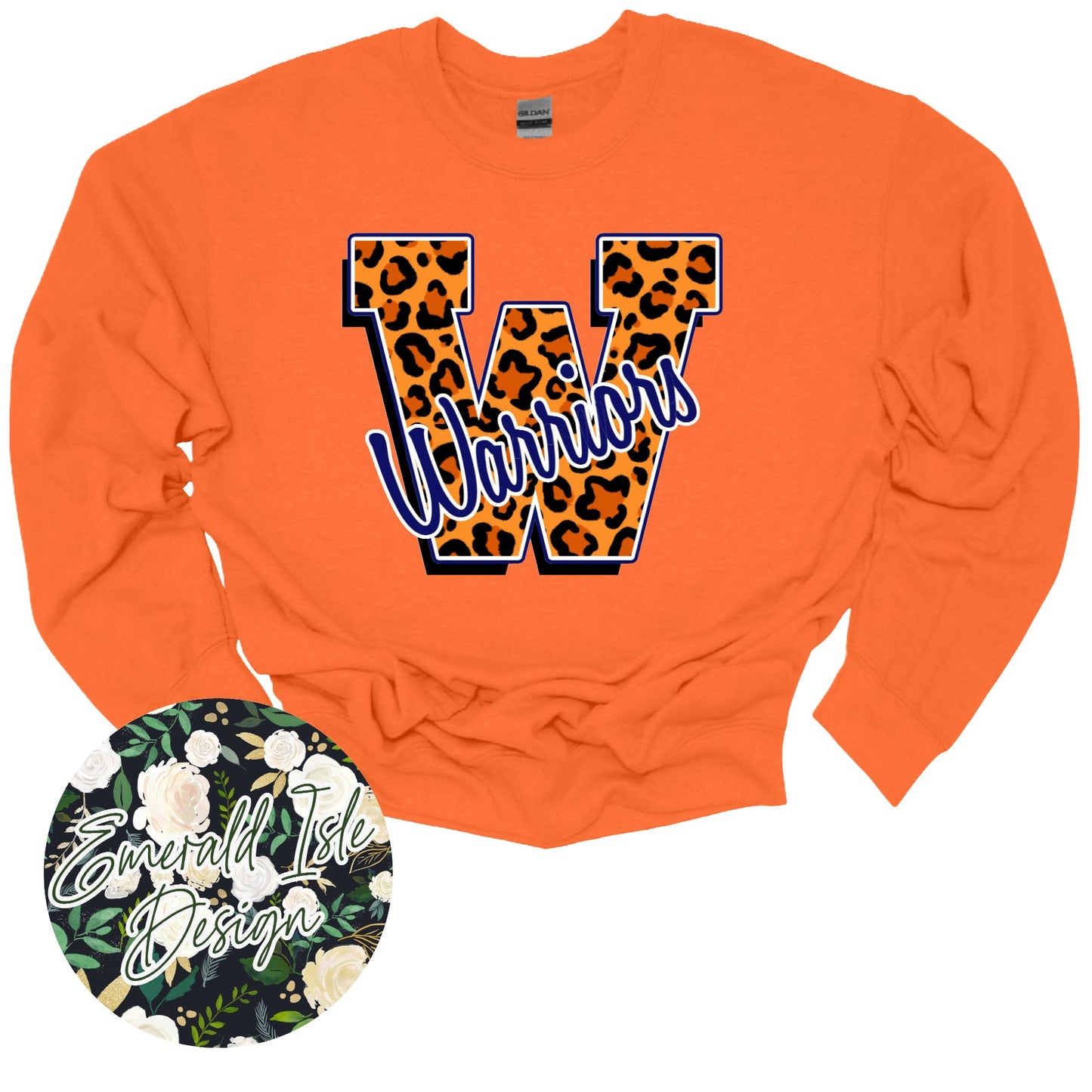 Whiteland Leopard Design