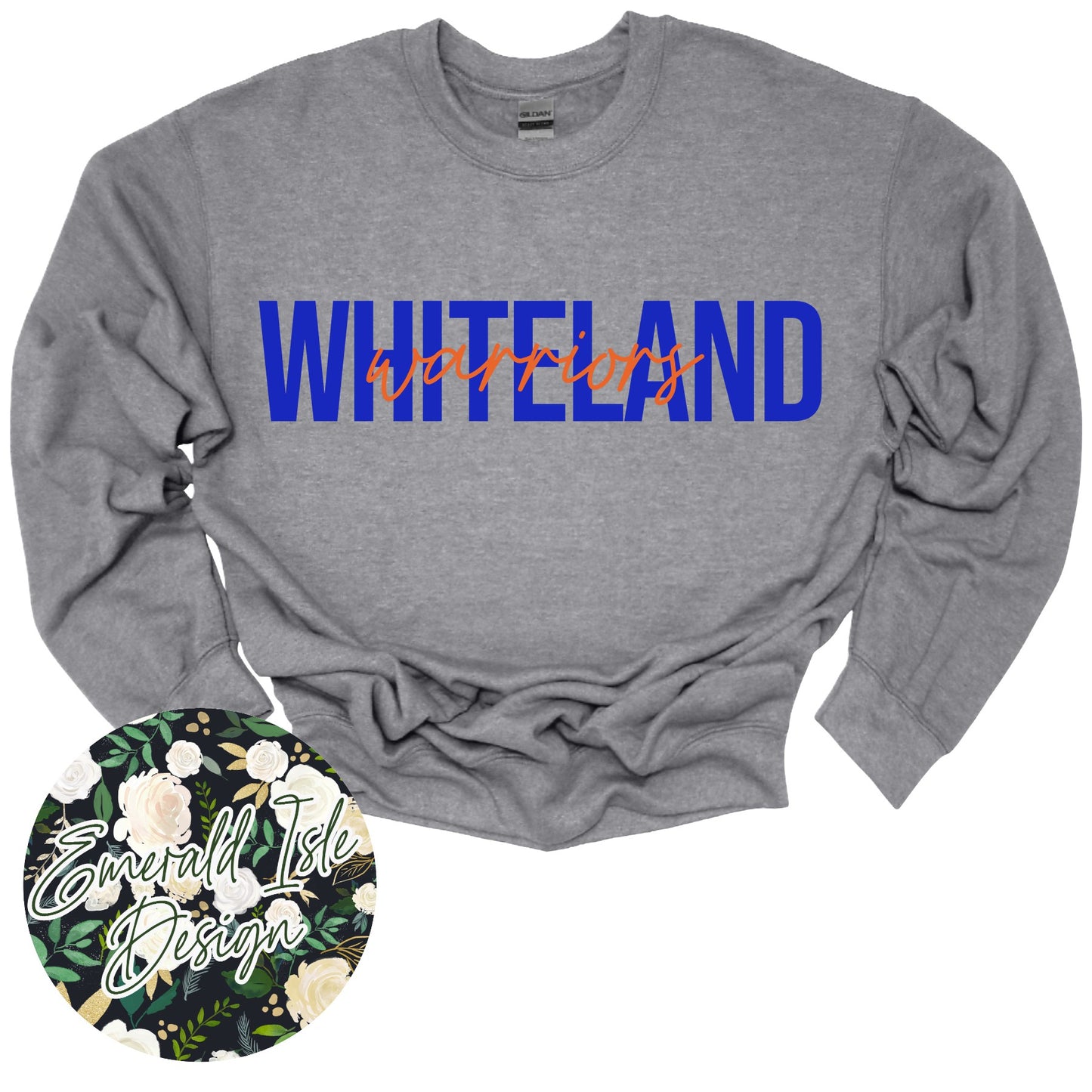 Whiteland Warriors Small Sketch Design