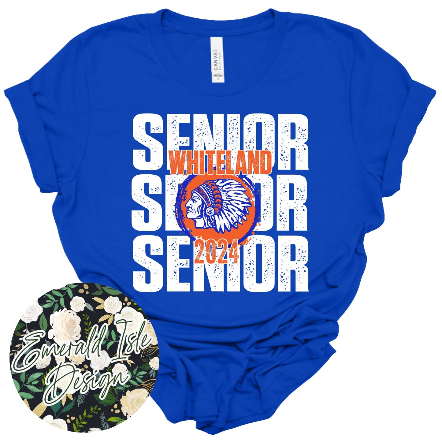 Whiteland Senior, Senior Mom, Senior Dad 2024 Design