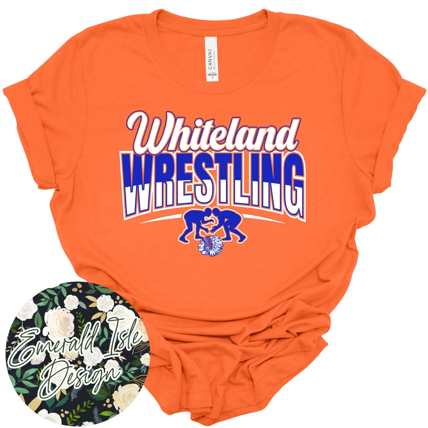 Whiteland Wrestling Split Design