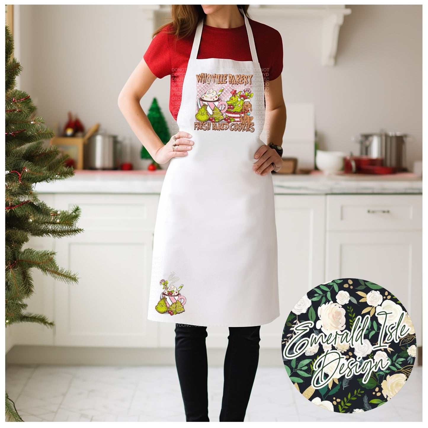 WhovilleBakery Fresh Baked Cookies Apron
