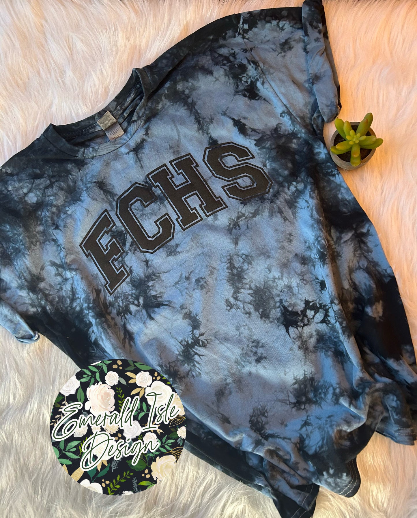 FCHS Puff Tie Dye T