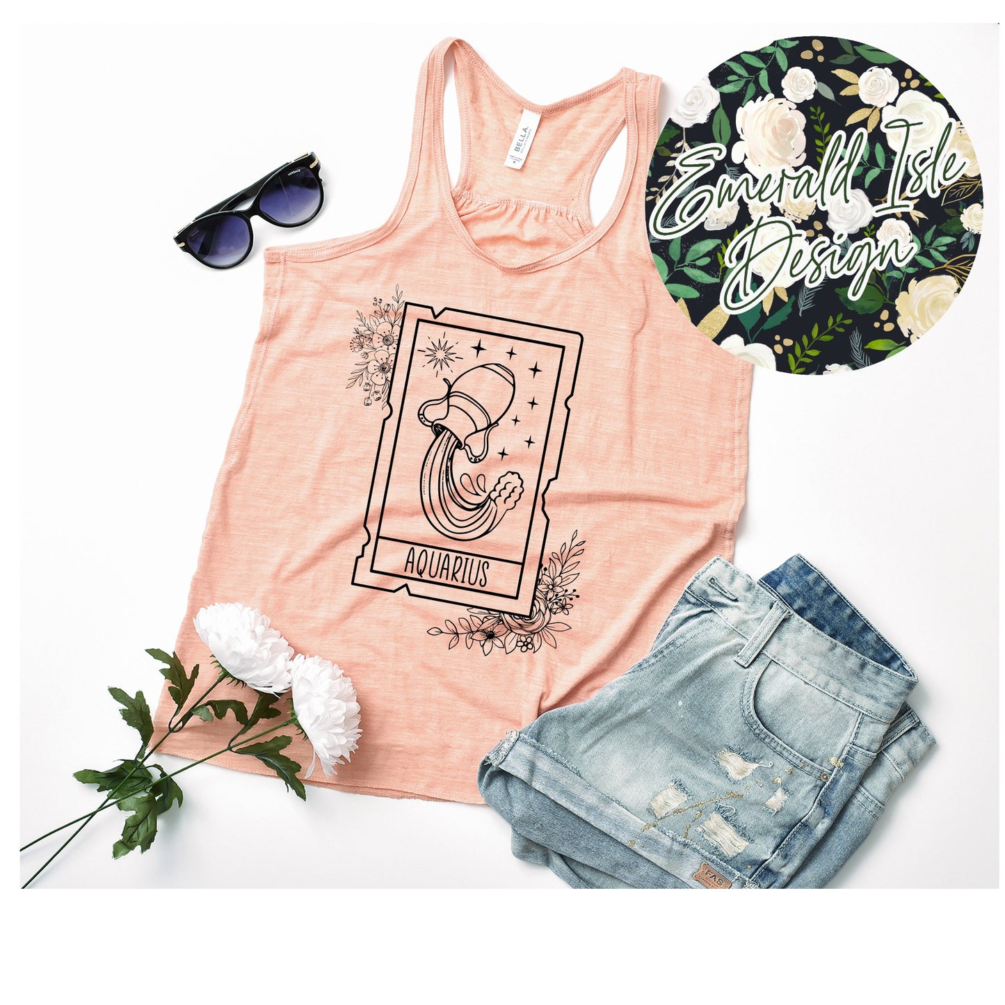 Zodiac Tarot Card Tank