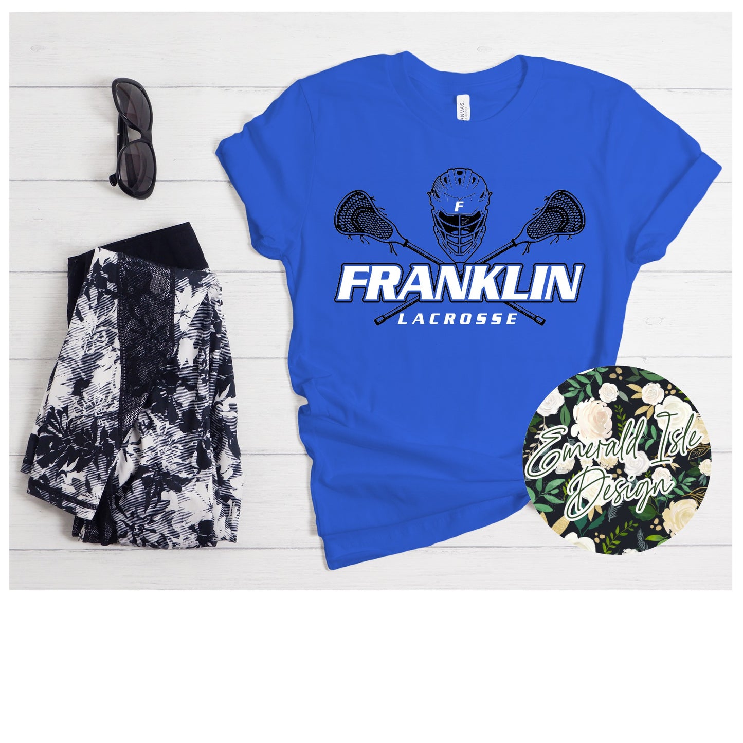Franklin Lacrosse Helmet & Sticks Design