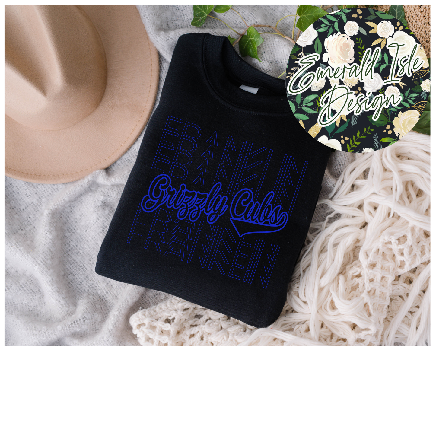 Franklin Repeat Retro Design