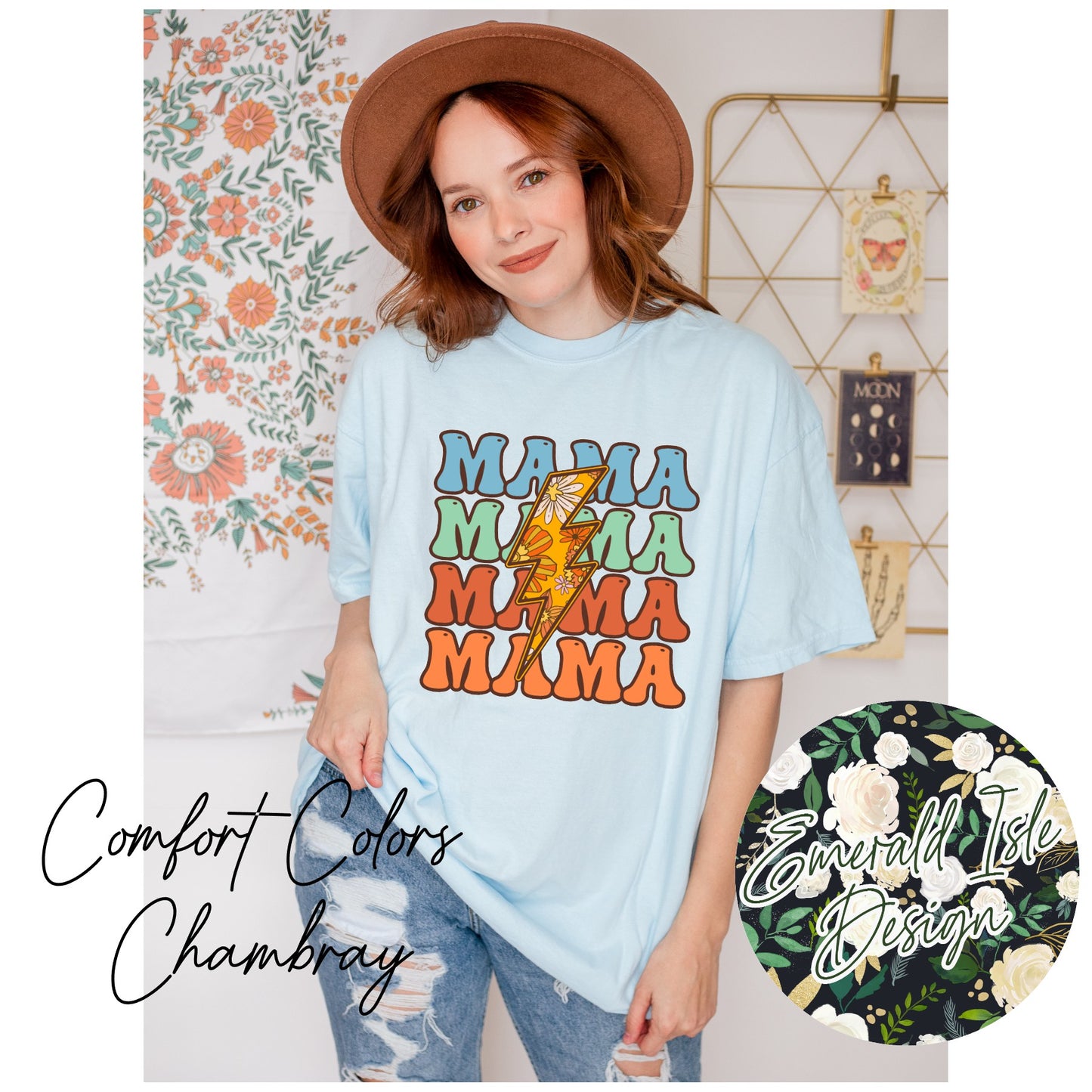 Mama Groovy Lightning Bolt