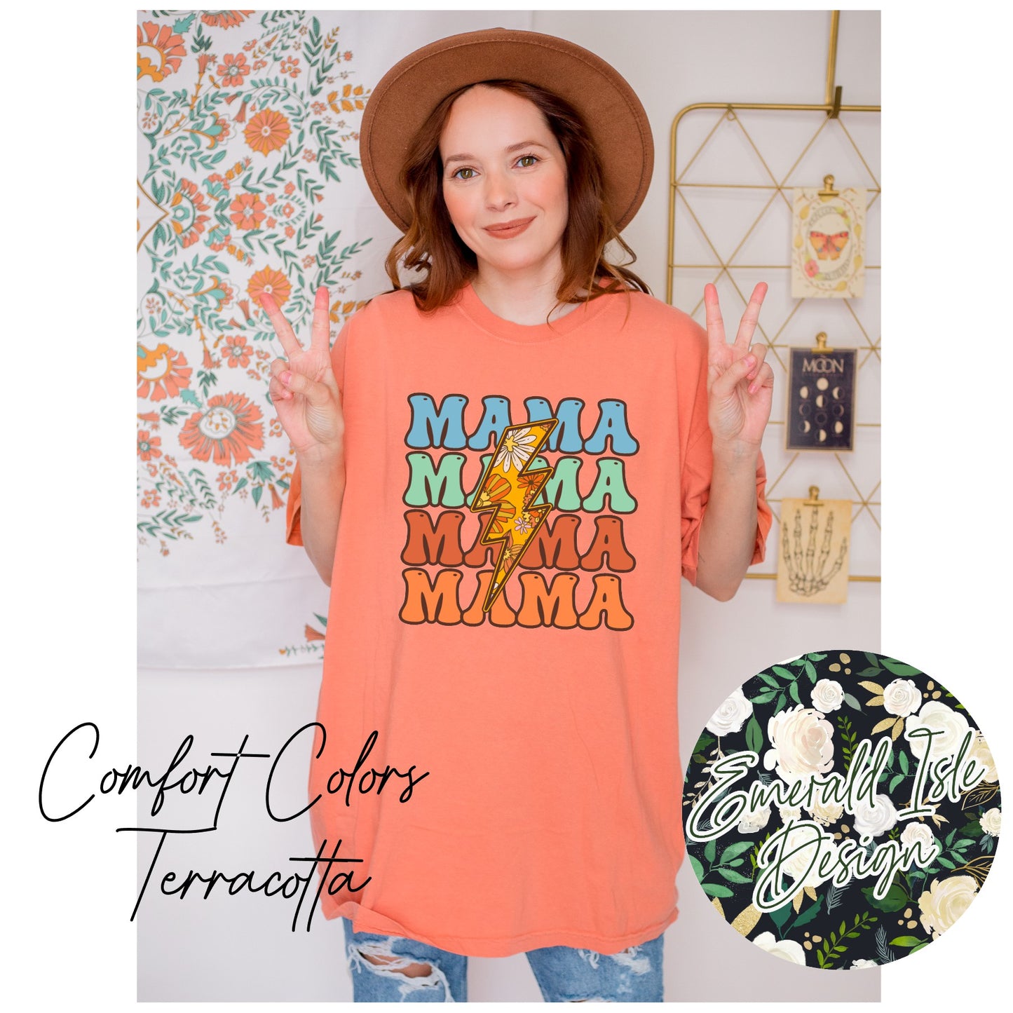 Mama Groovy Lightning Bolt