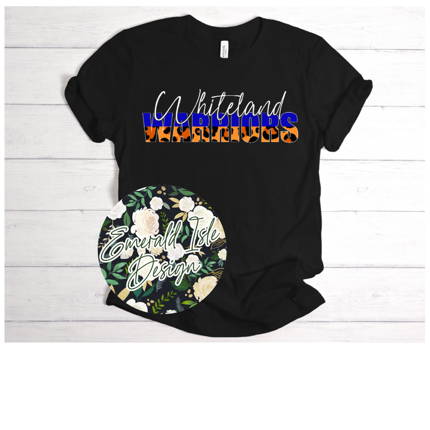 Whiteland Warriors Leopard Split Design