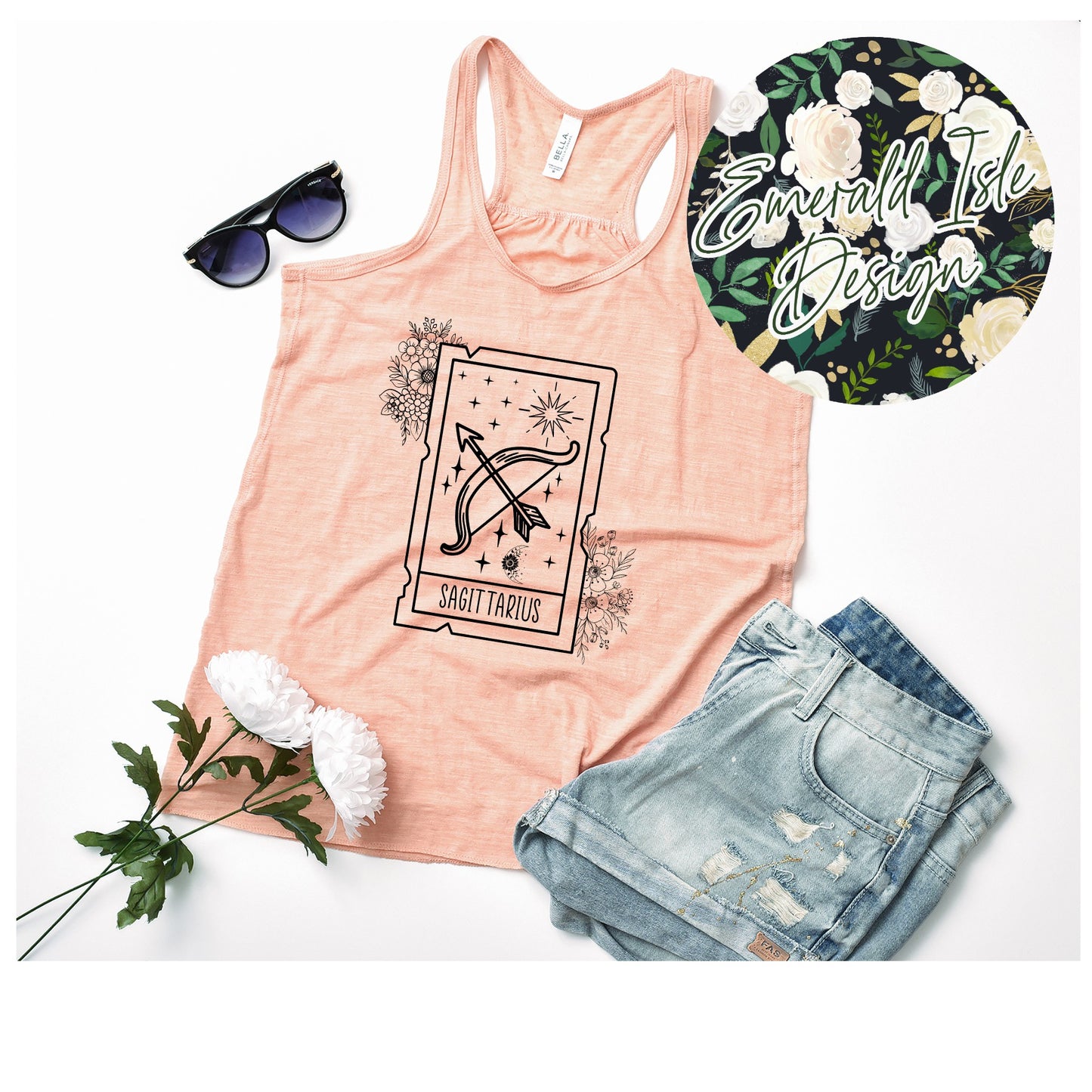 Zodiac Tarot Card Tank