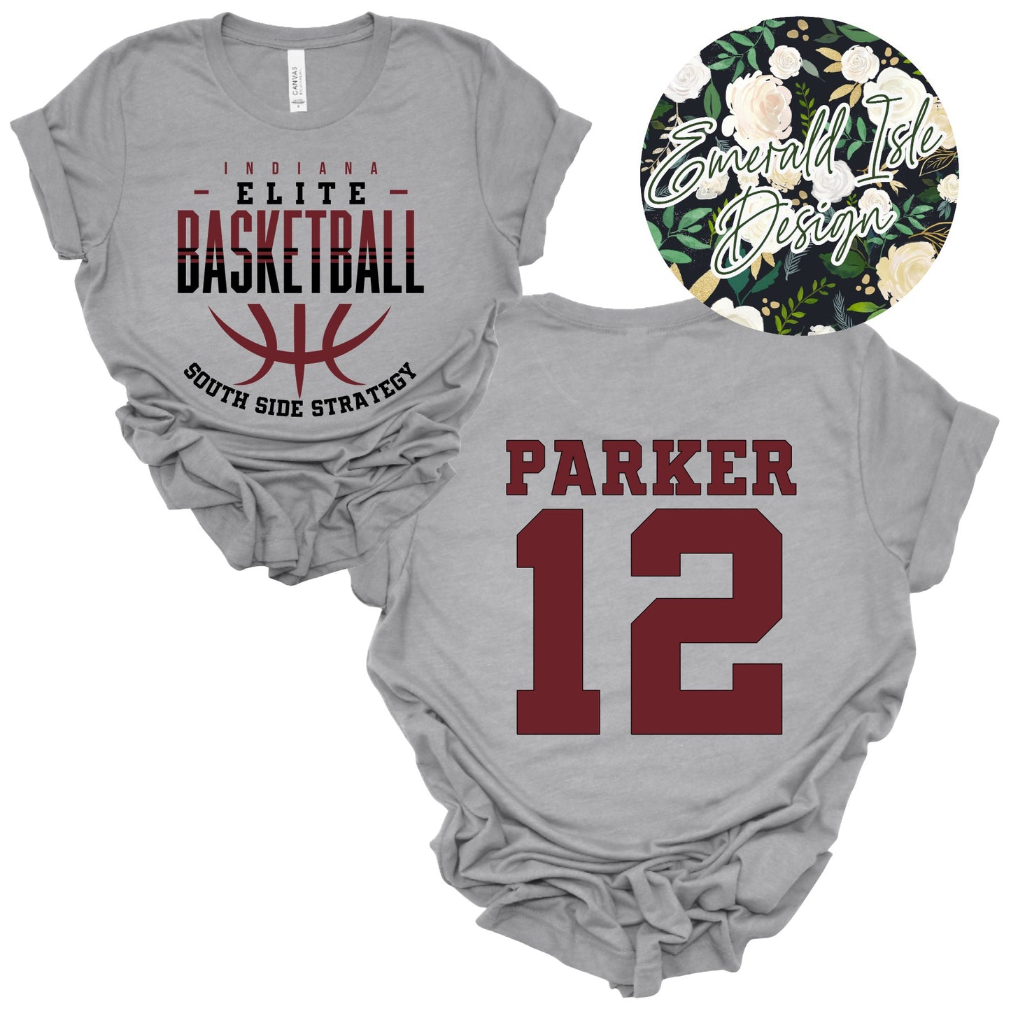 Indiana Elite South Side Strategy with Optional Back for Player Name and Number
