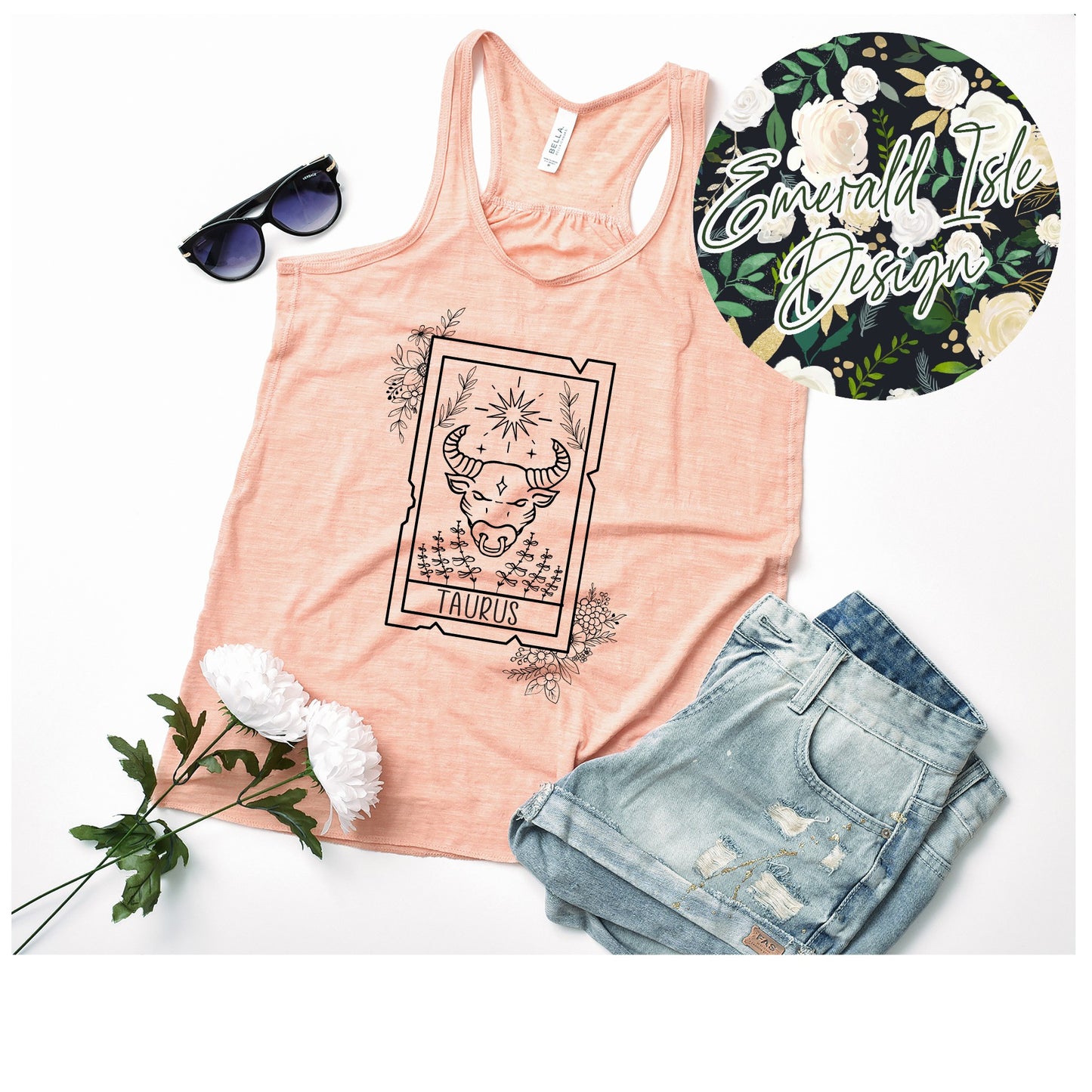 Zodiac Tarot Card Tank