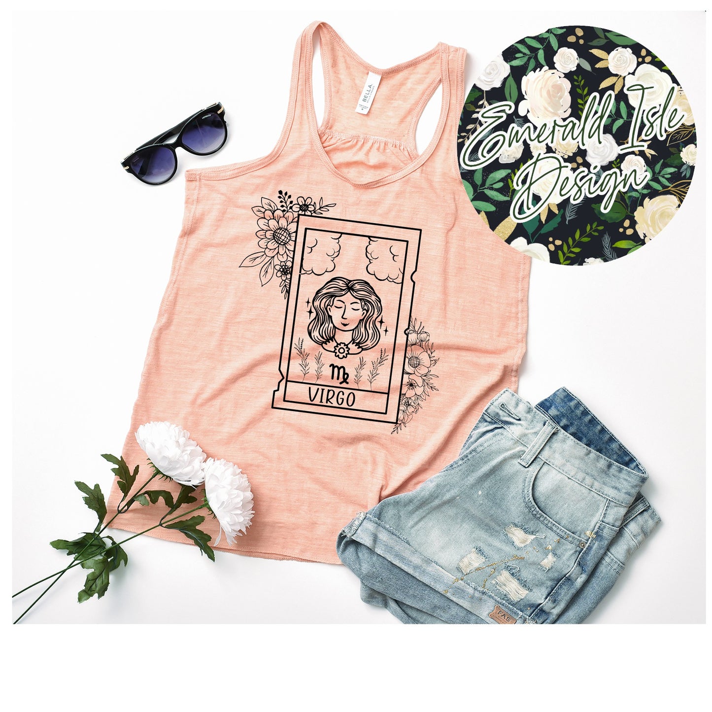Zodiac Tarot Card Tank