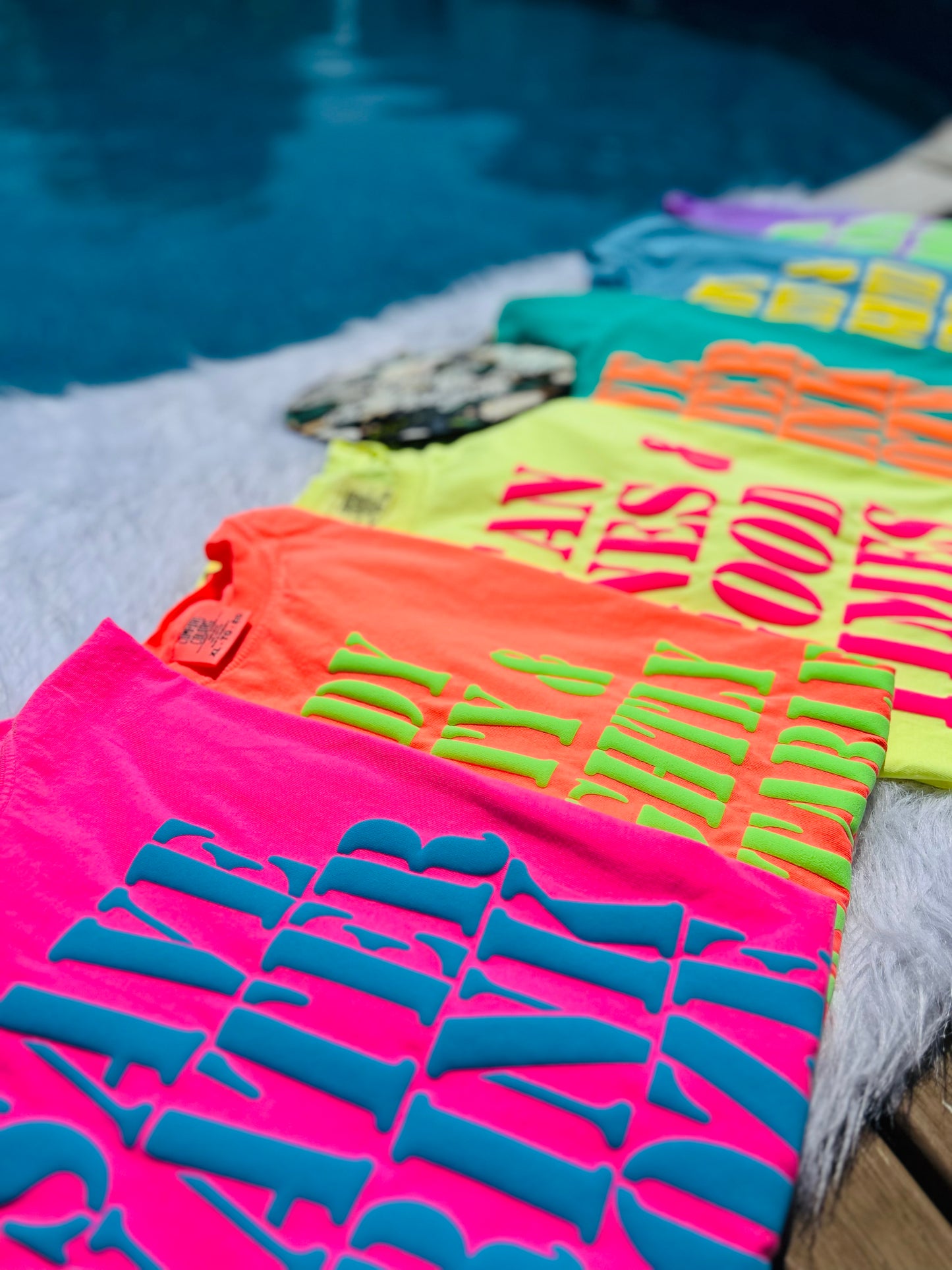 Puff Summer Sayings on Comfort Colors T's!!