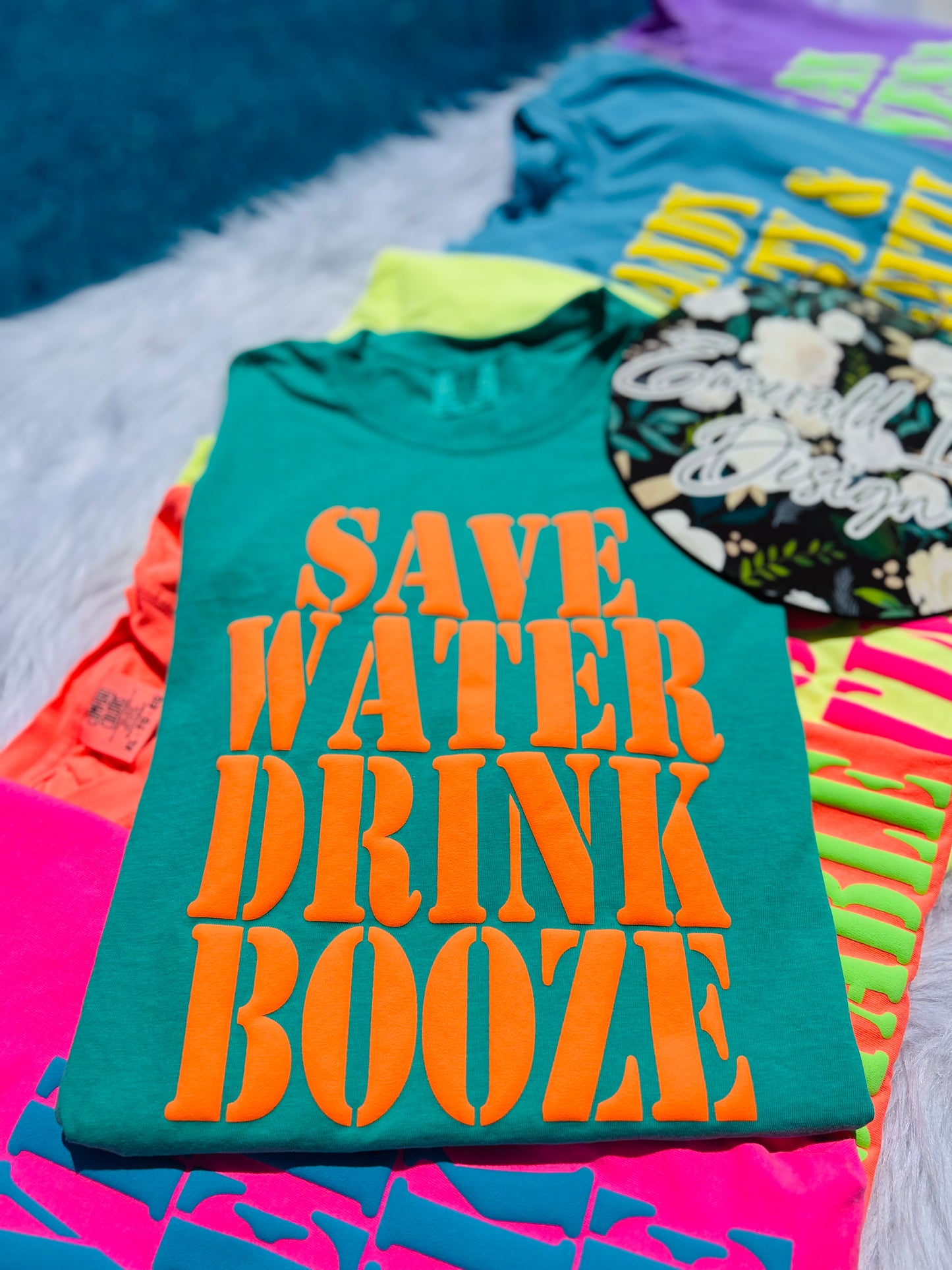 Puff Summer Sayings on Comfort Colors T's!!