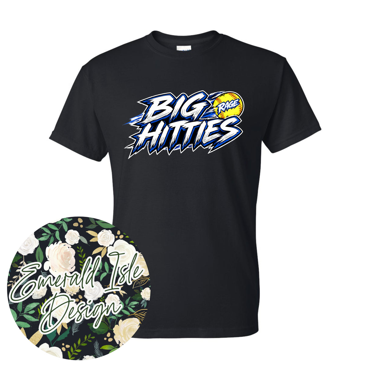 Rage Softball Big Hitties Design