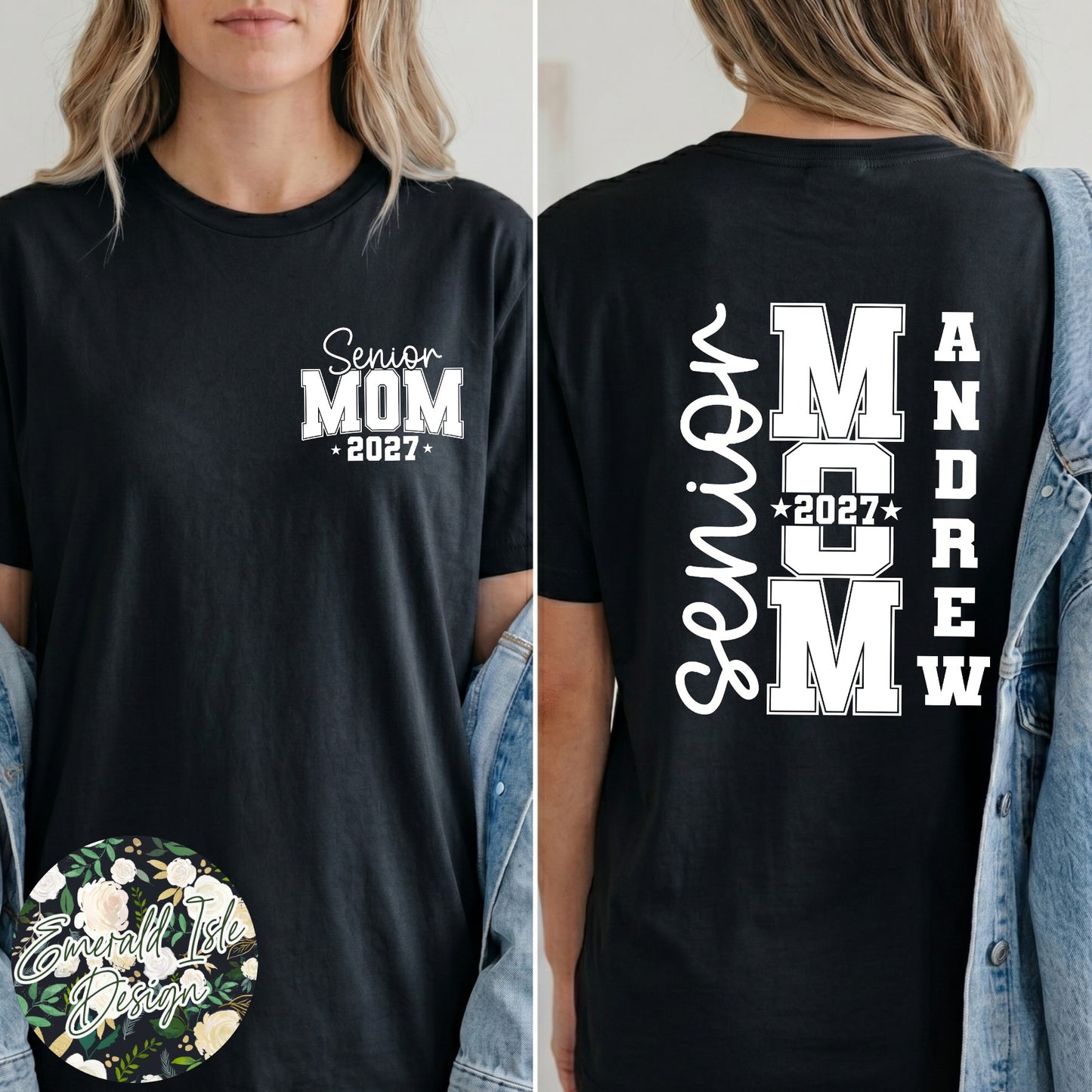 **CUSTOM** Senior Mom 2027 Design