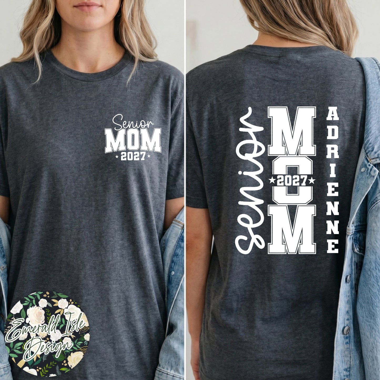 **CUSTOM** Senior Mom 2027 Design