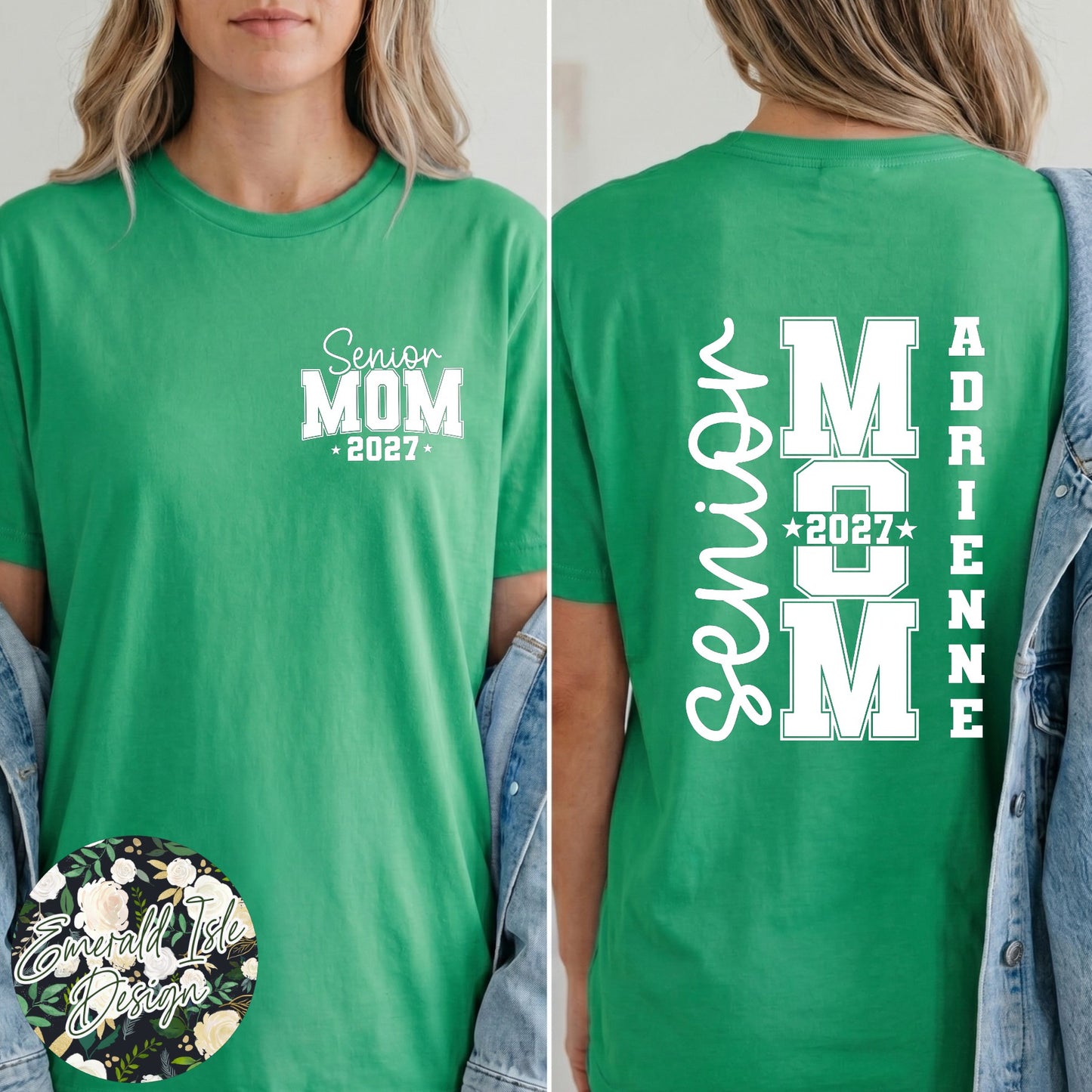 **CUSTOM** Senior Mom 2027 Design