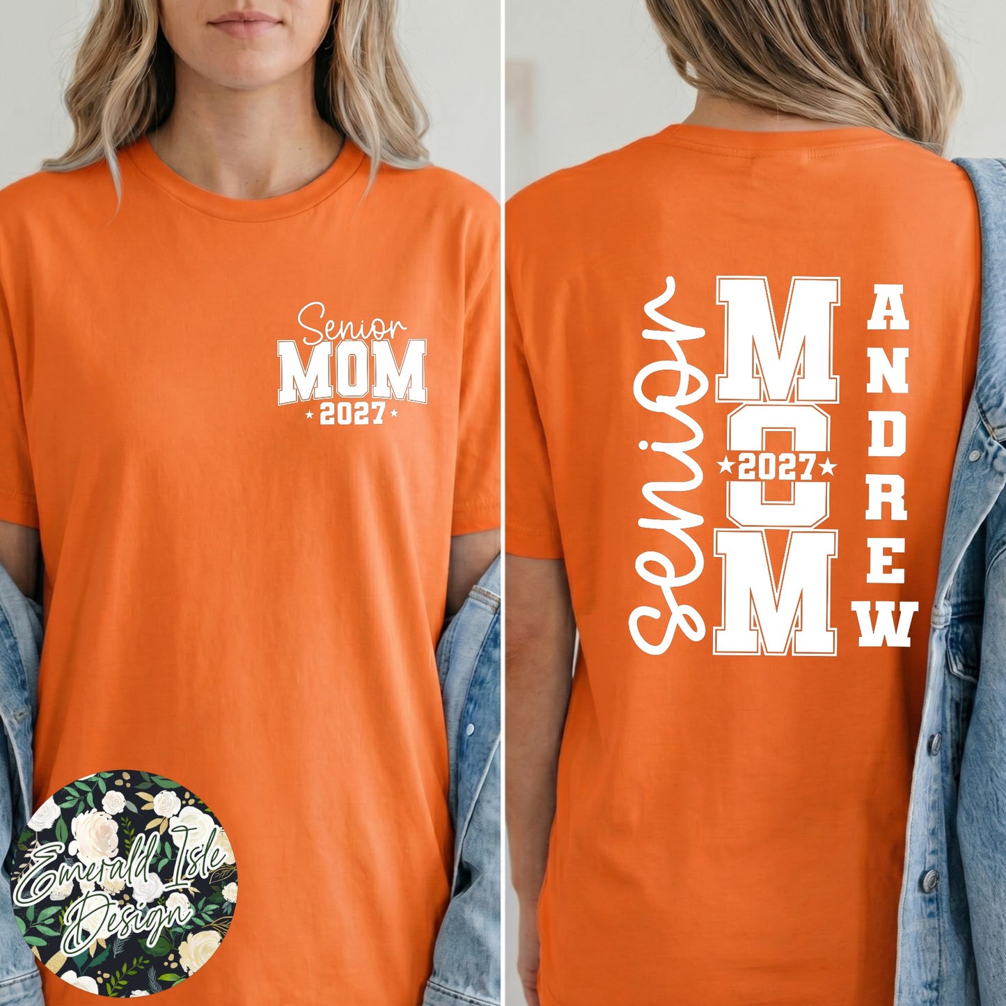 **CUSTOM** Senior Mom 2027 Design