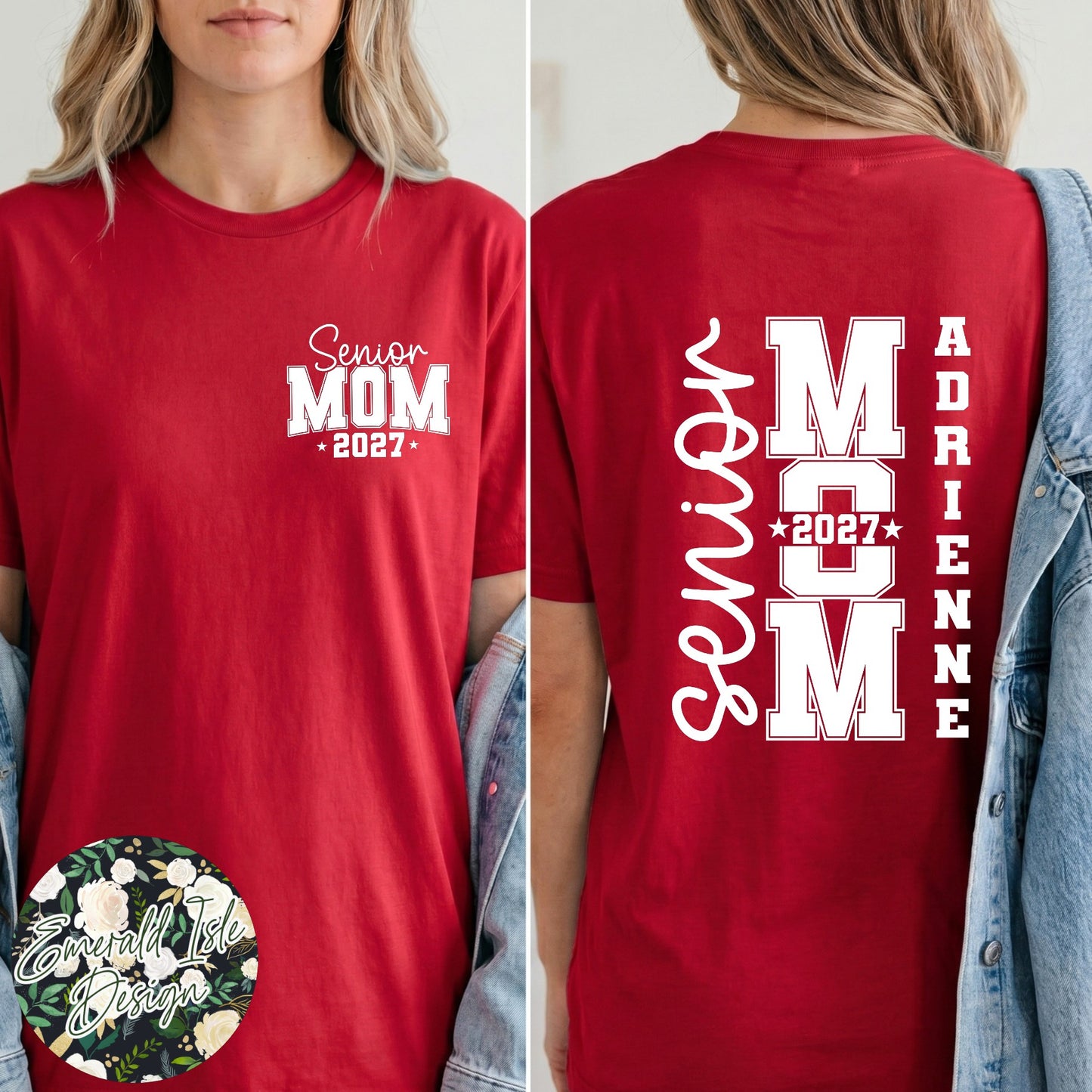**CUSTOM** Senior Mom 2027 Design