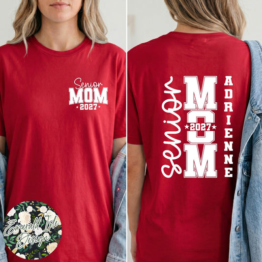 **CUSTOM** Senior Mom 2027 Design