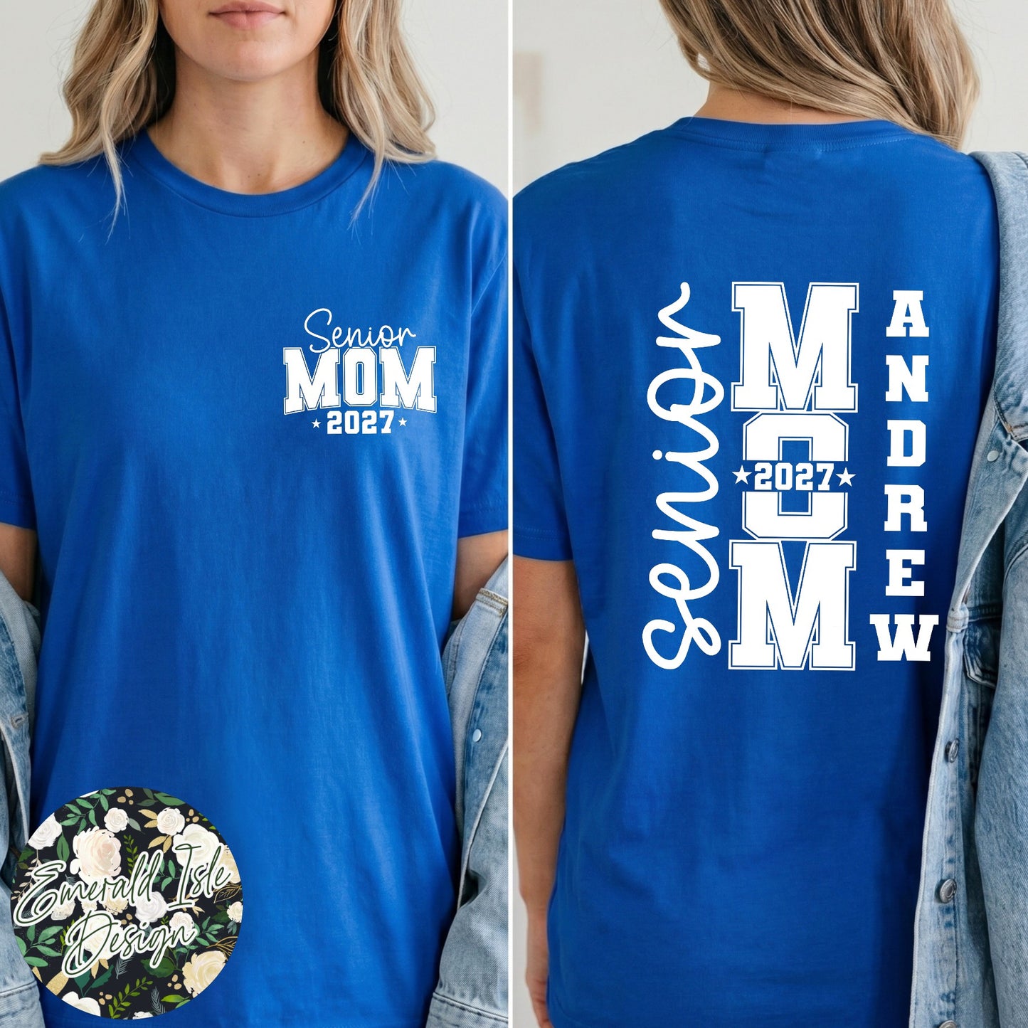 **CUSTOM** Senior Mom 2027 Design